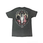 Patriot Hunt S/S Tee- Charcoal Heather
