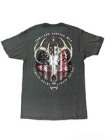 Howitzer Patriot Hunt S/S Tee- Charcoal Heather