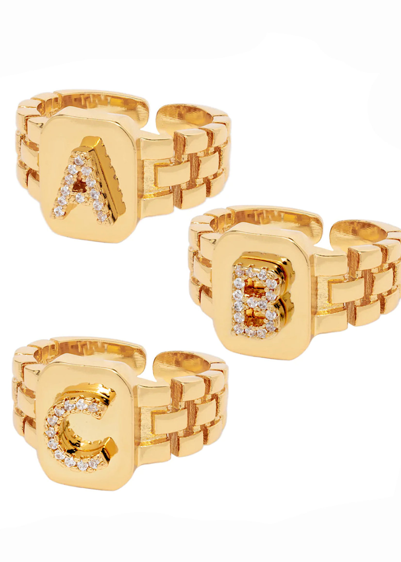 Bracha Ritz Initial Ring