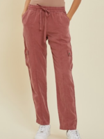 Marsala Tencel Drawstring Joggers