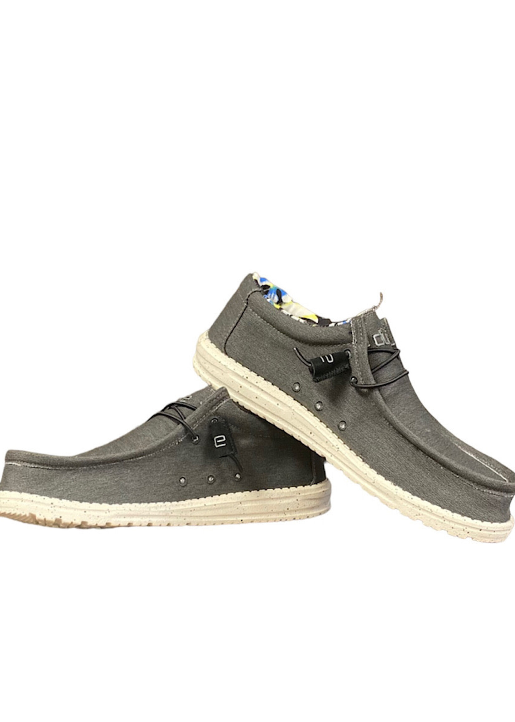 Hey Dude Hey Dude Wally Stretch Black Mens