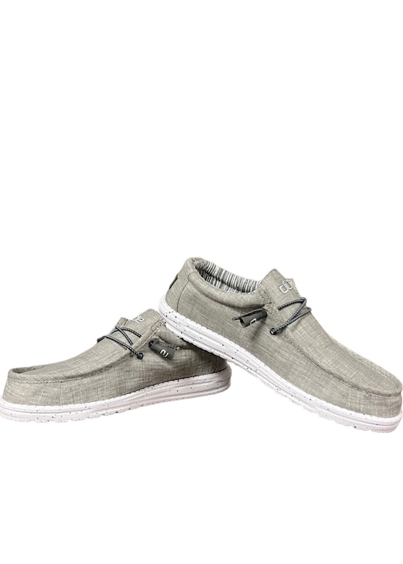 Hey Dude Men's Wally Chambray Slip-On Shoes