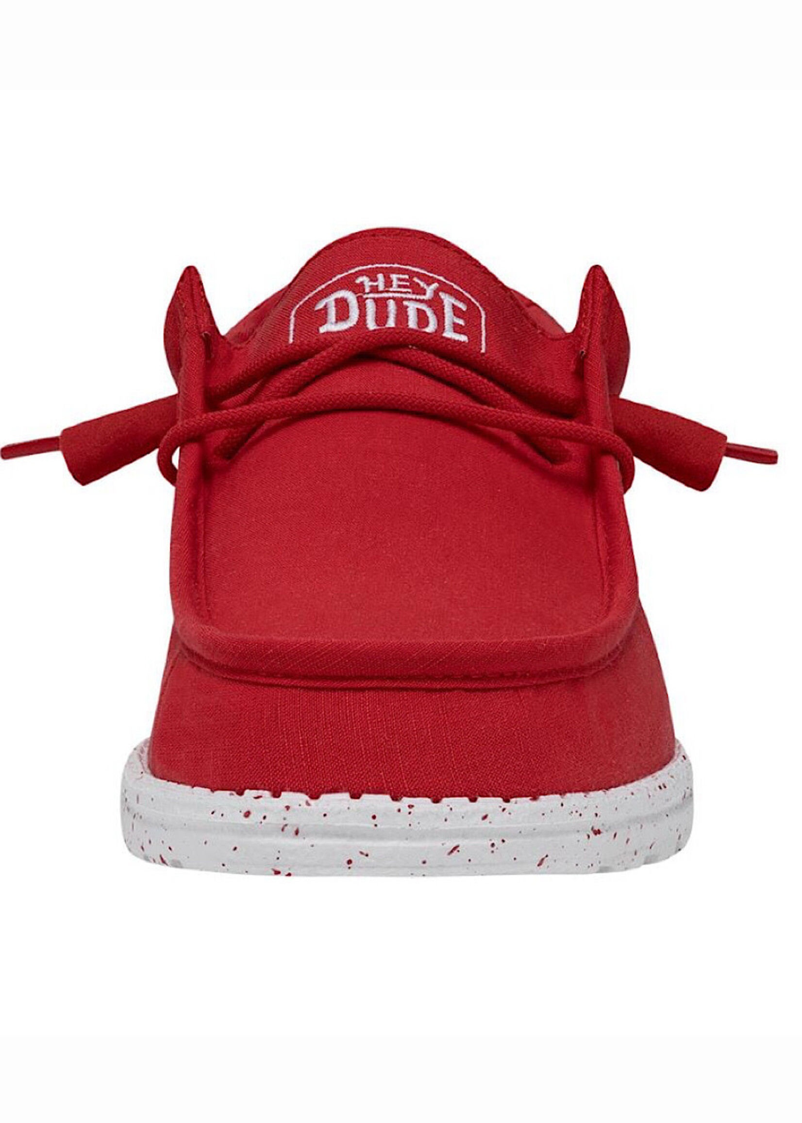 Hey Dude Hey Dude Wally Slub Red Mens