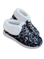 Hey Dude Hey Dude Britt Abstract Tan Leopard Womens