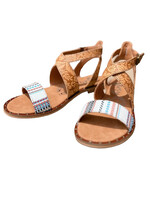 Very G Karma Cream Tan Sandals