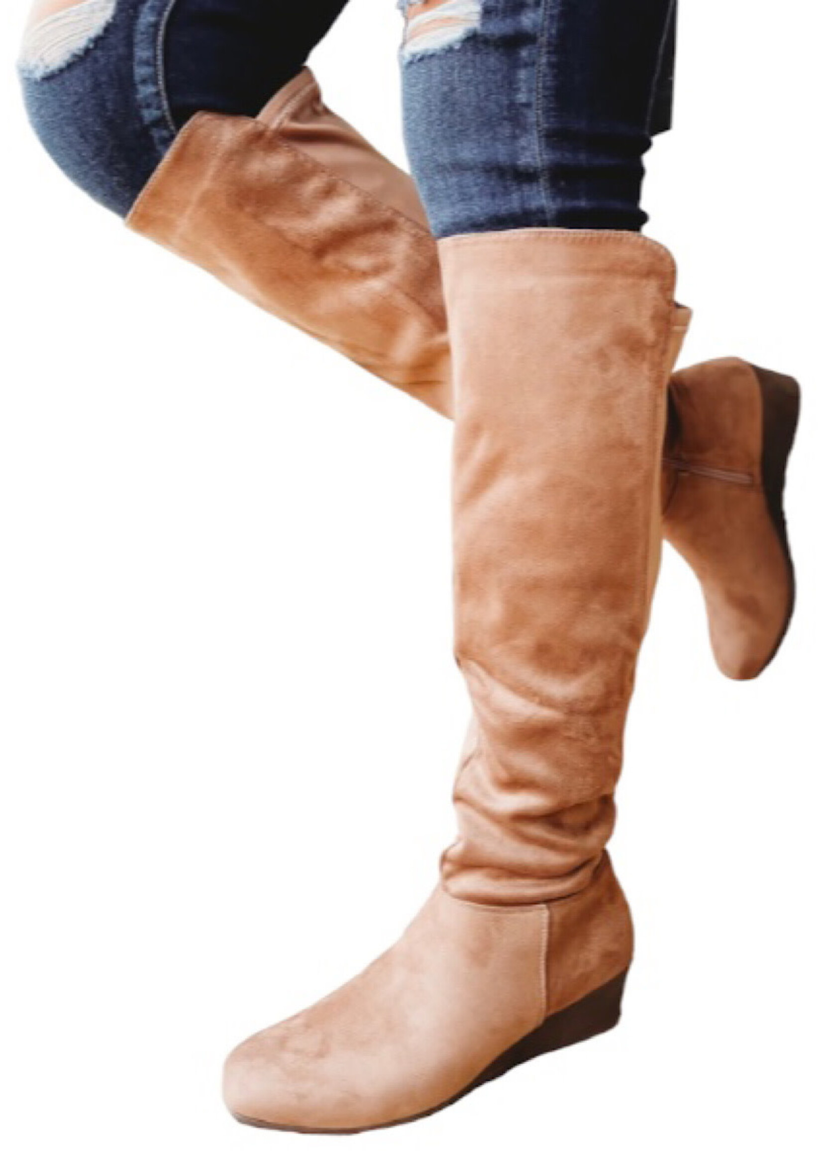 CL Light-On Tall Taupe Boot