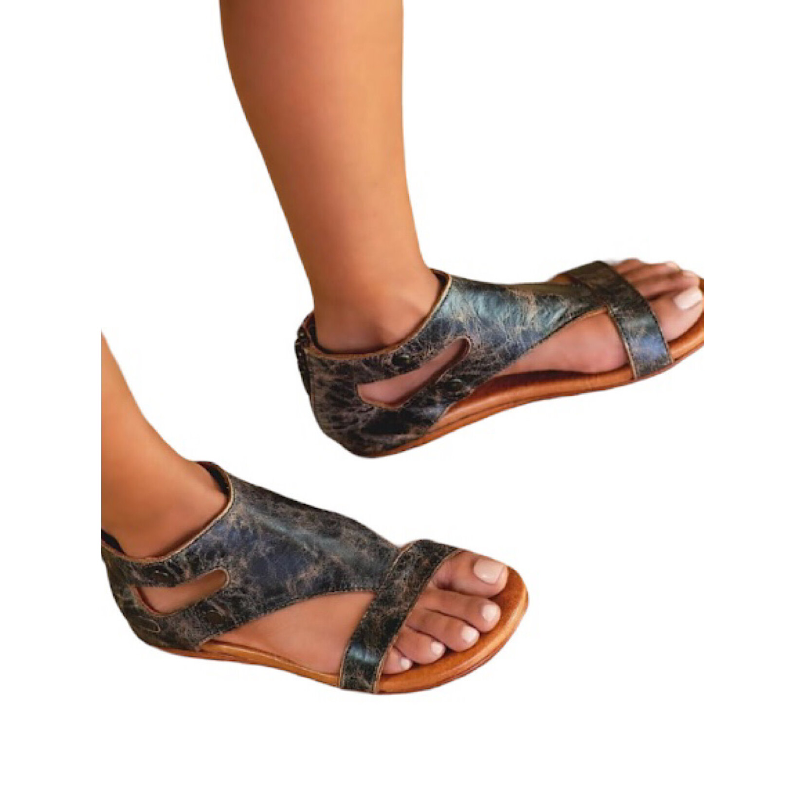 BED|STU Bed|Stu Soto Black Lux Sandals