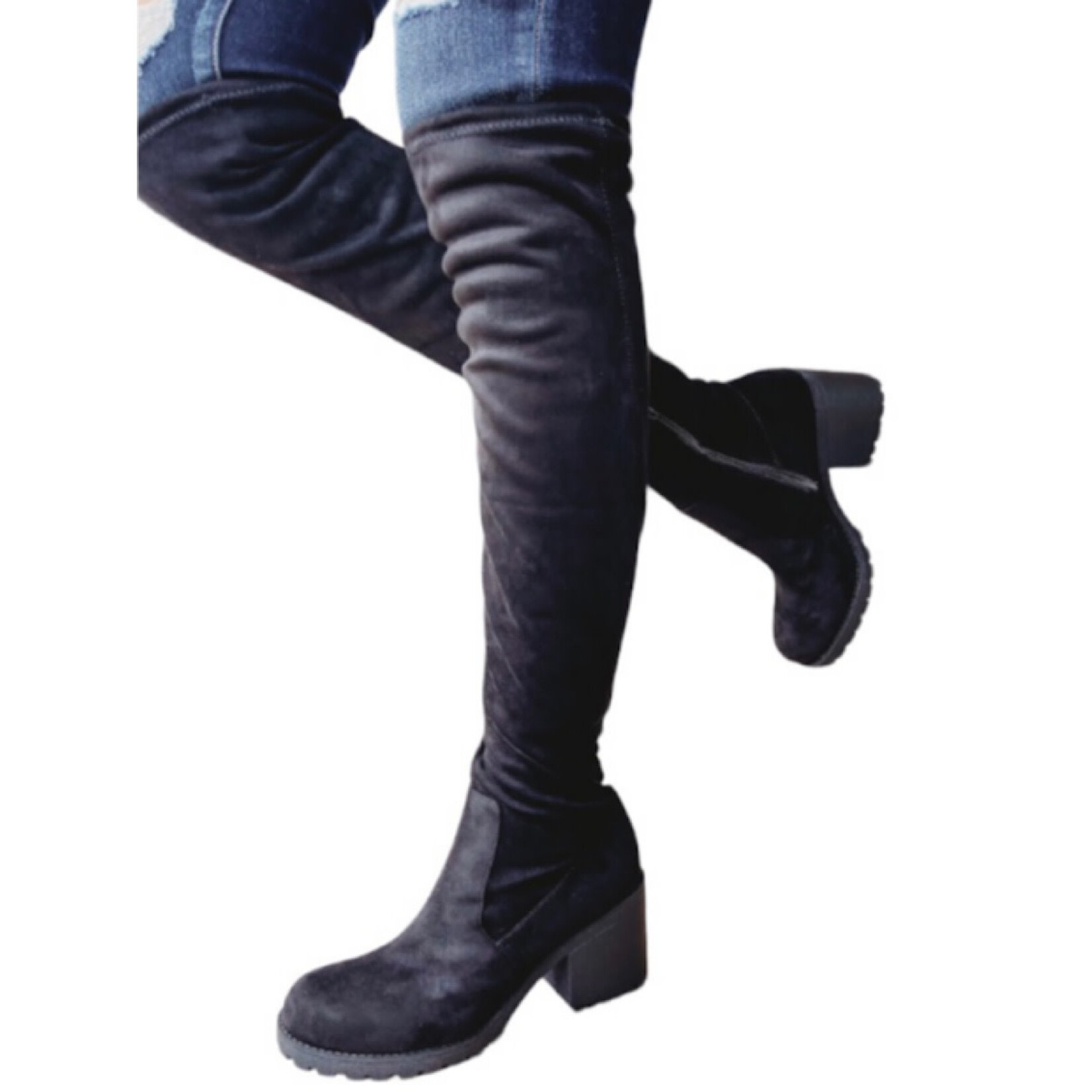 CL Linzy Tall Black Boot
