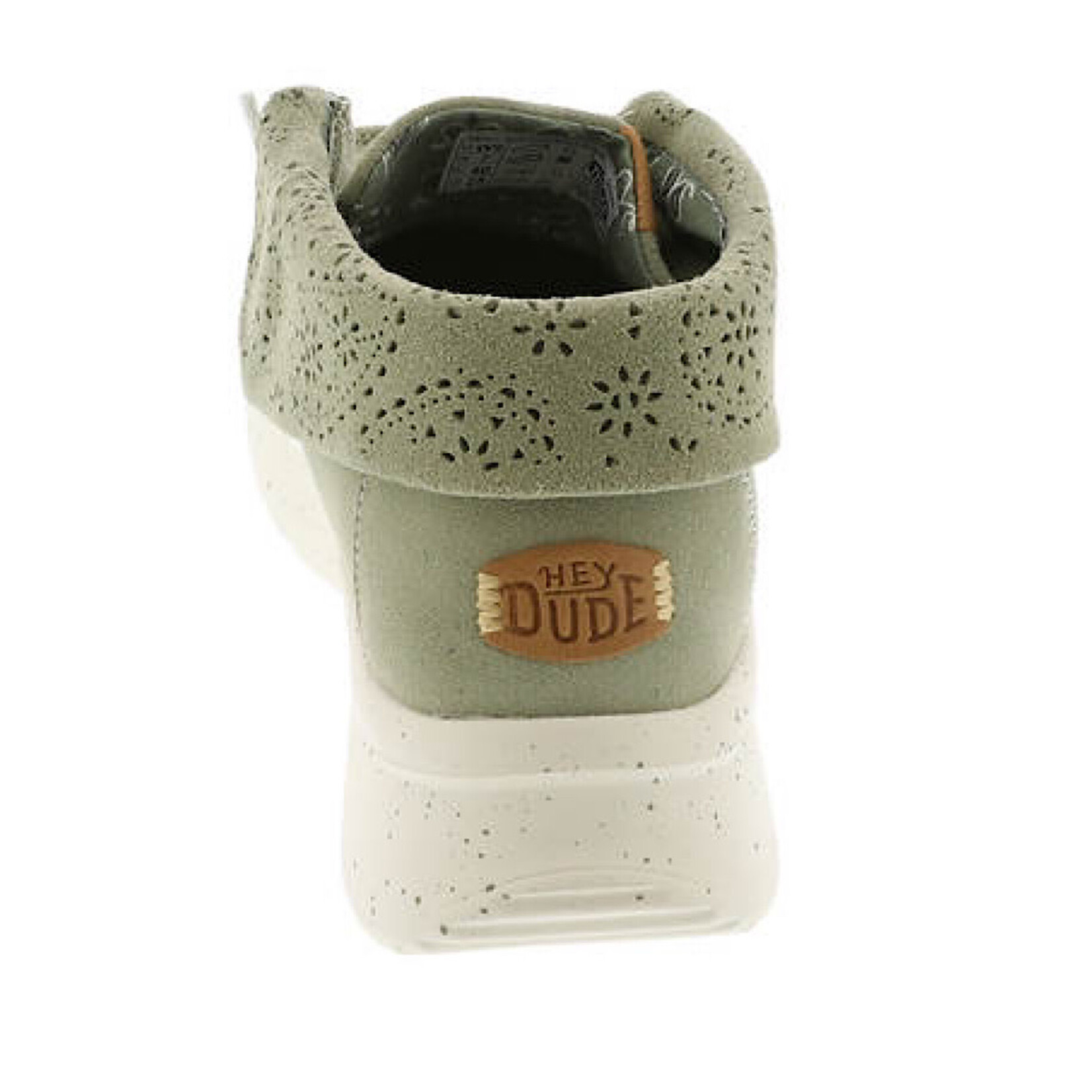 Hey Dude Hey Dude Wendy Peak Fold Boot Suede Green Womens