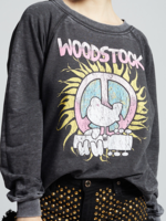 Recycled Karma Woodstock 1969 Sweatshirt- Black