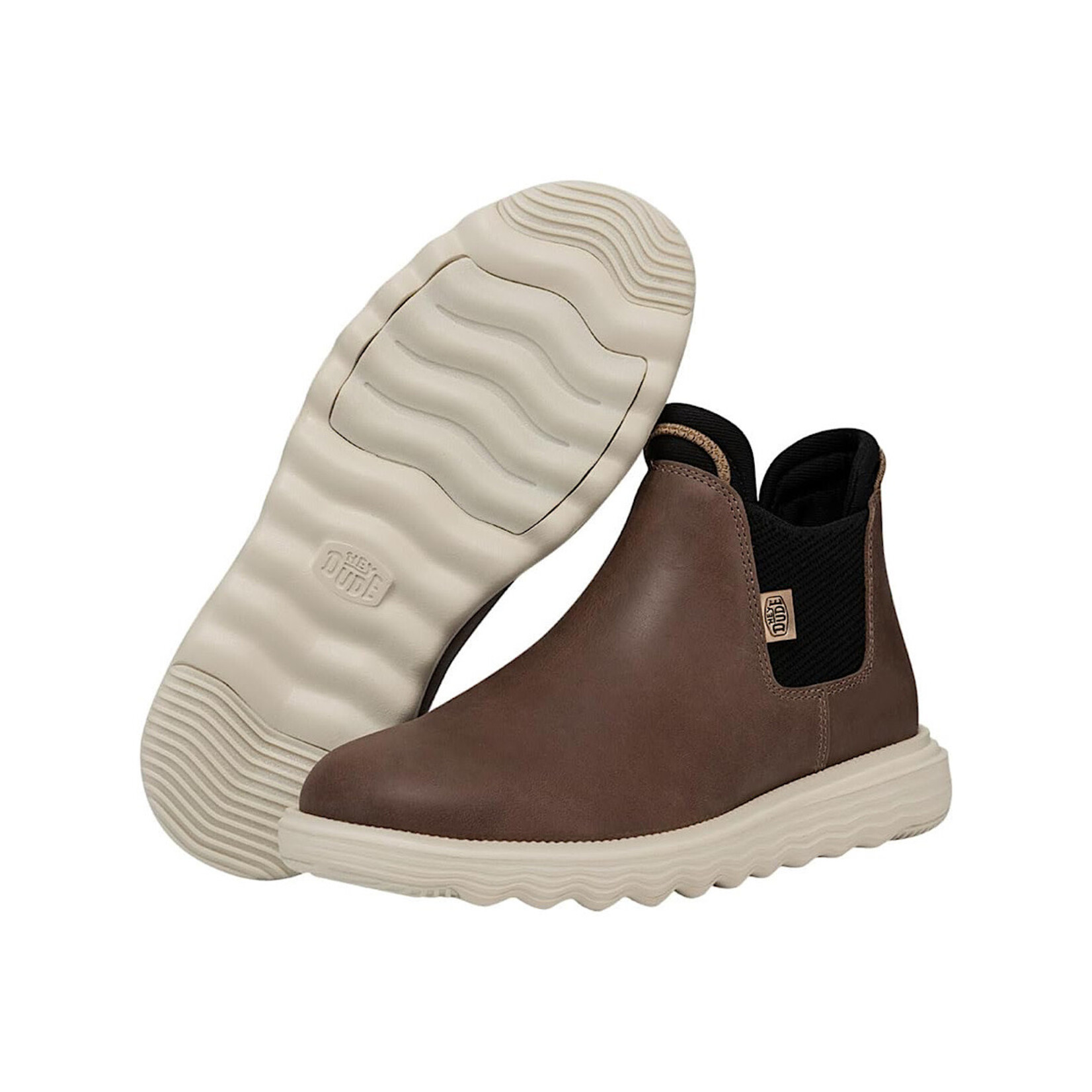 Hey Dude Hey Dude Branson Boot Craft Leather Coffee Womens