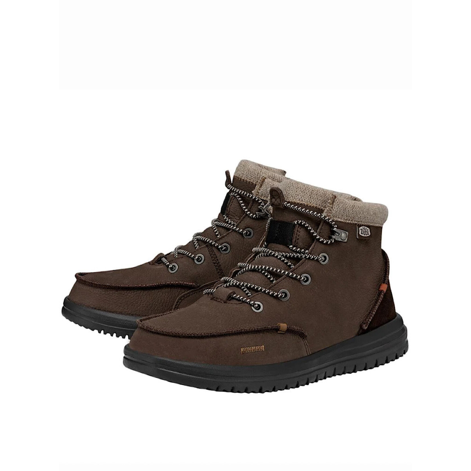 Hey Dude Hey Dude Bradley Boot Leather Brown Mens