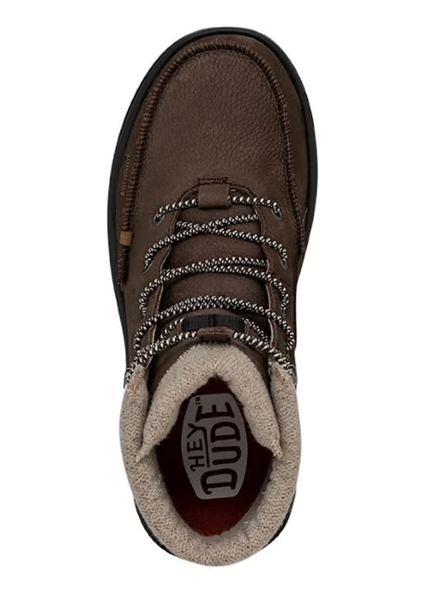 Hey Dude Hey Dude Bradley Boot Leather Brown Mens
