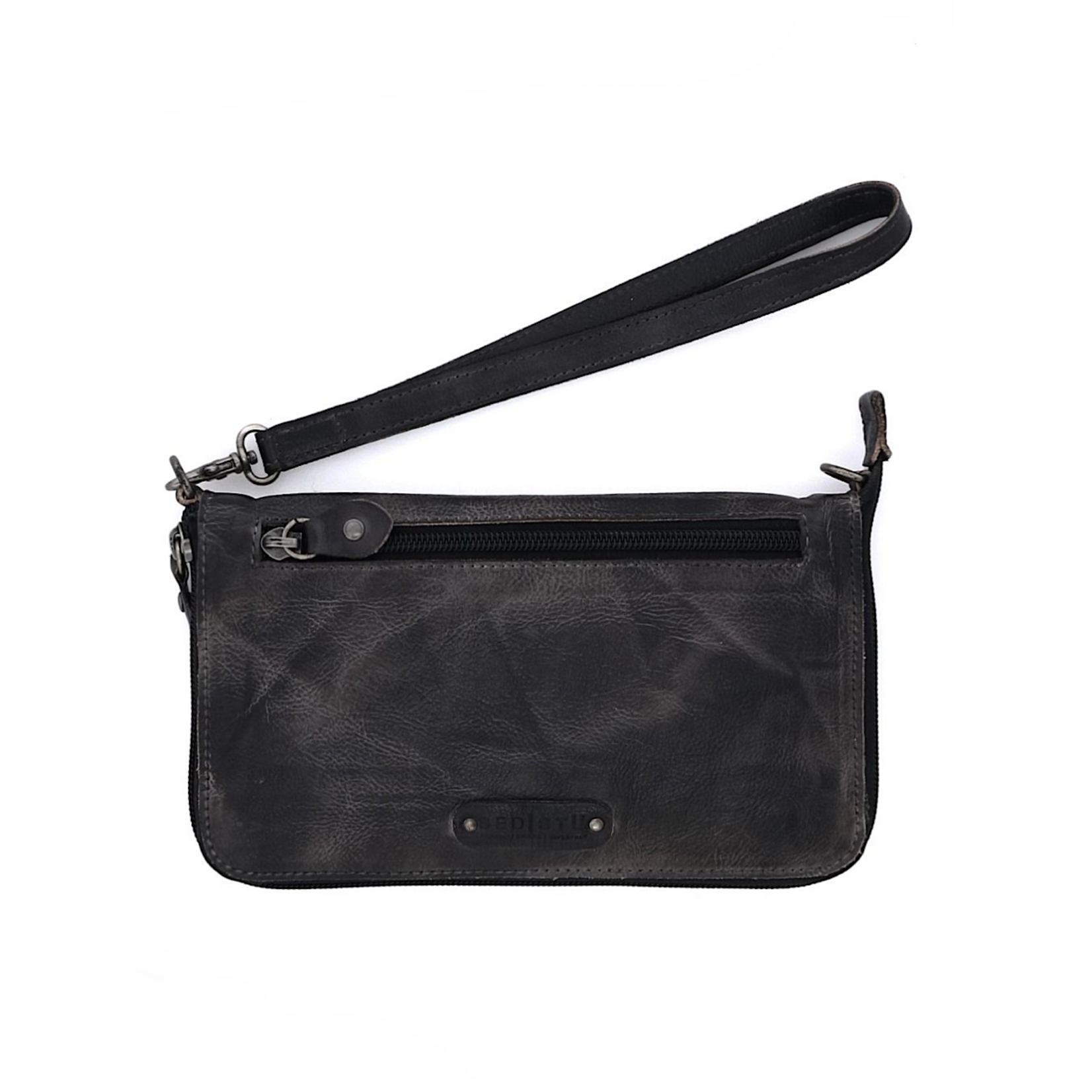 BED|STU BED|STU Templeton II Black Grey Rustic Wallet
