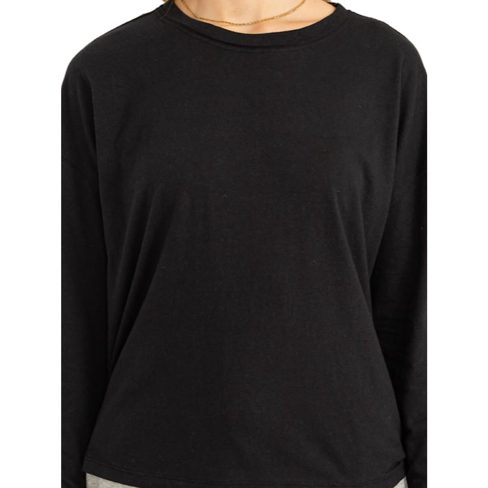 Black Oversized T-Shirt