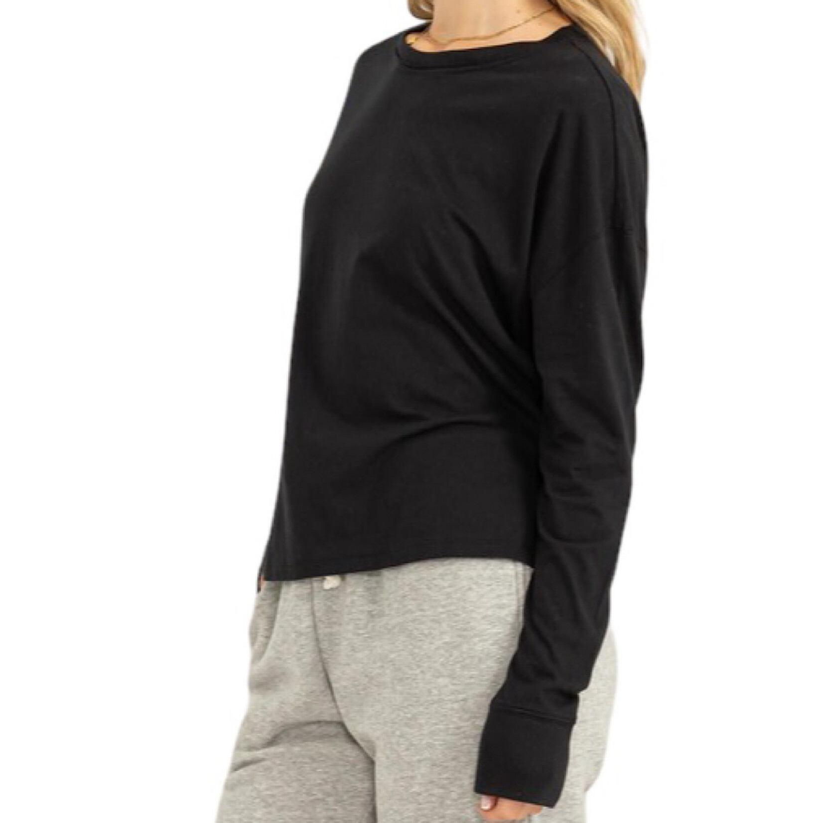 Black Oversized T-Shirt