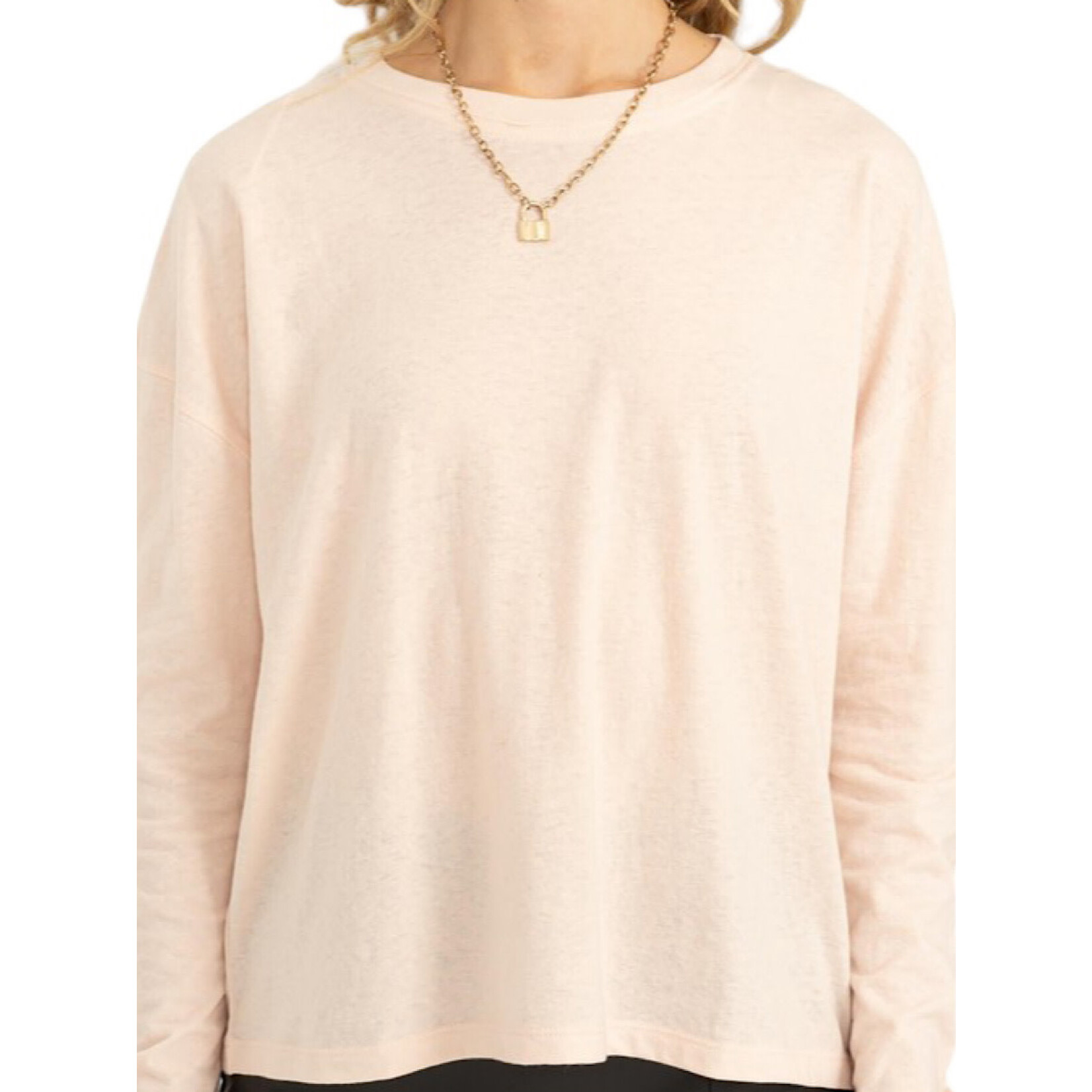 Dusty Pink Oversized T-Shirt