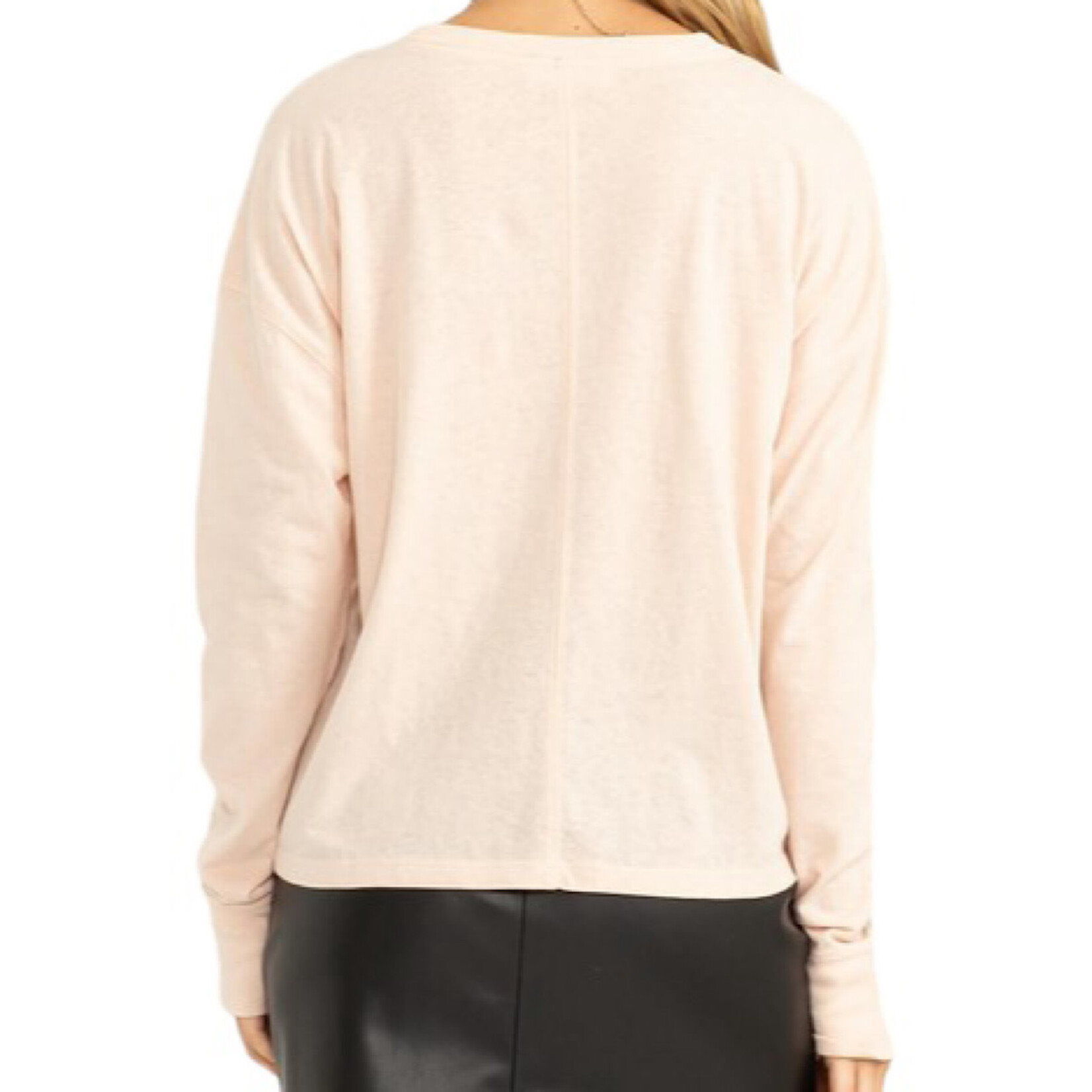 Dusty Pink Oversized T-Shirt