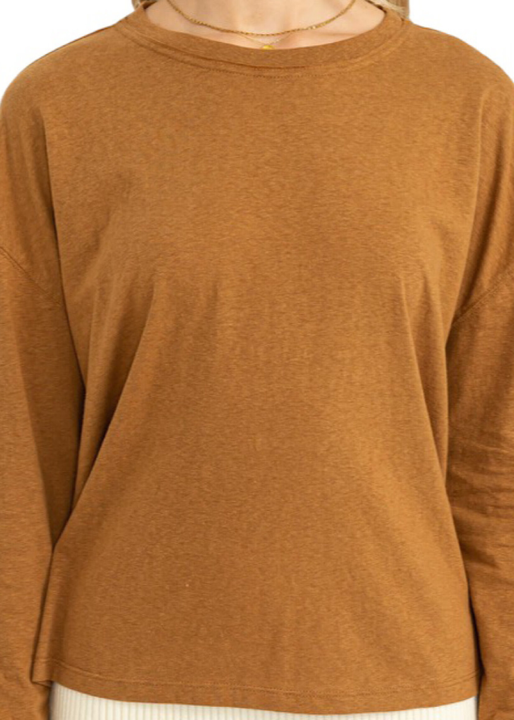 Brown Oversized T-Shirt