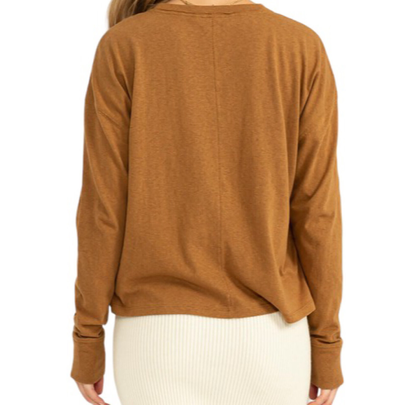 Brown Oversized T-Shirt
