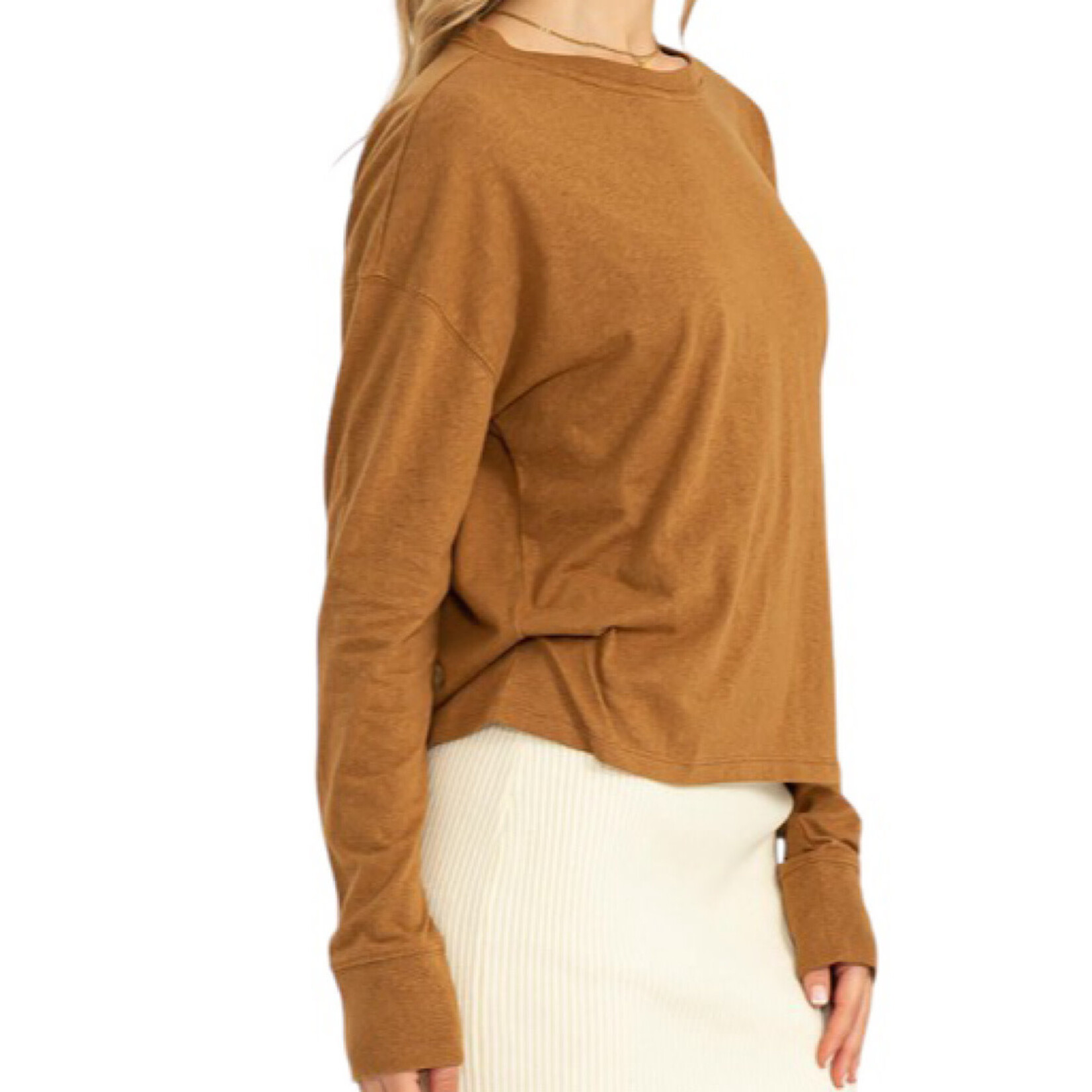 Brown Oversized T-Shirt