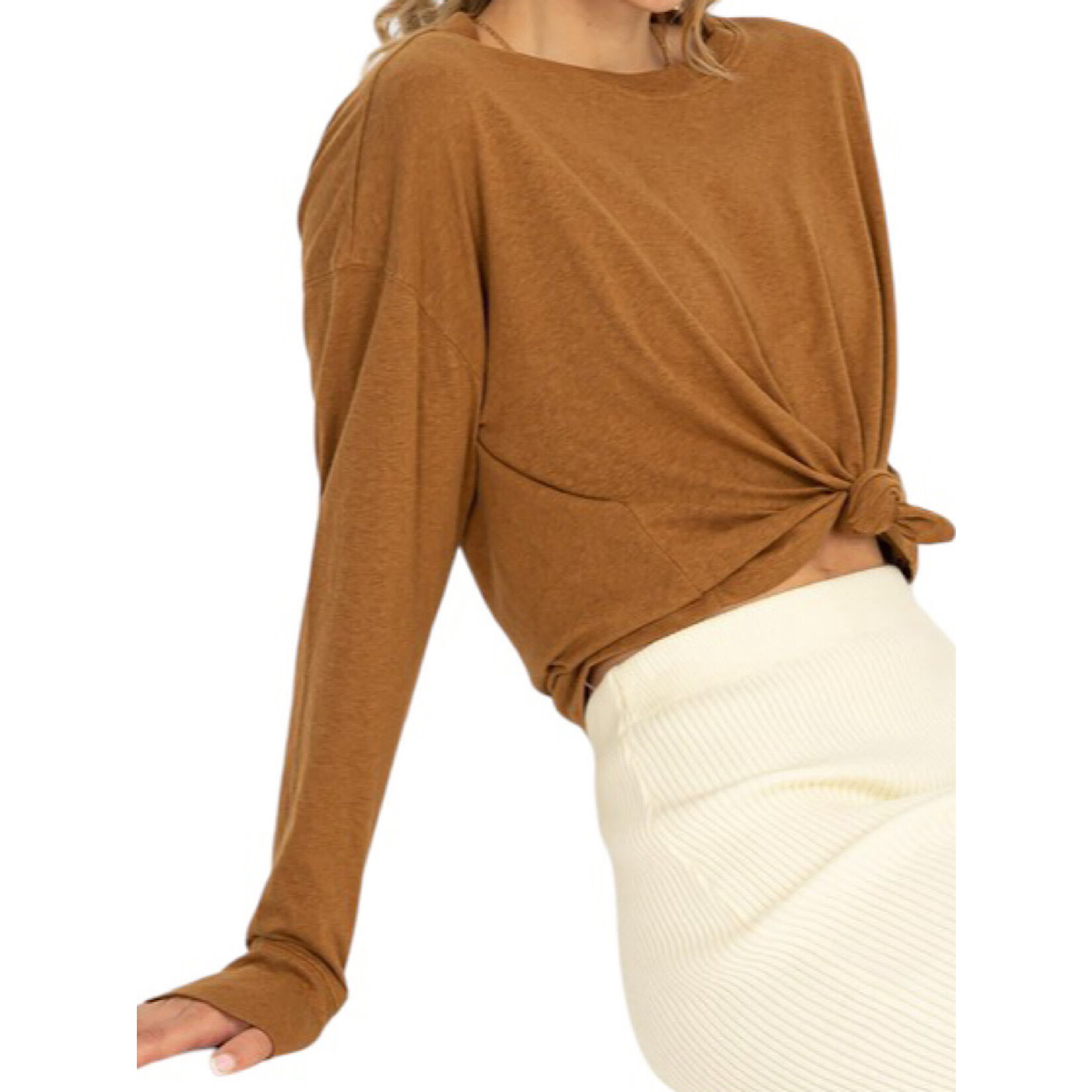 Brown Oversized T-Shirt