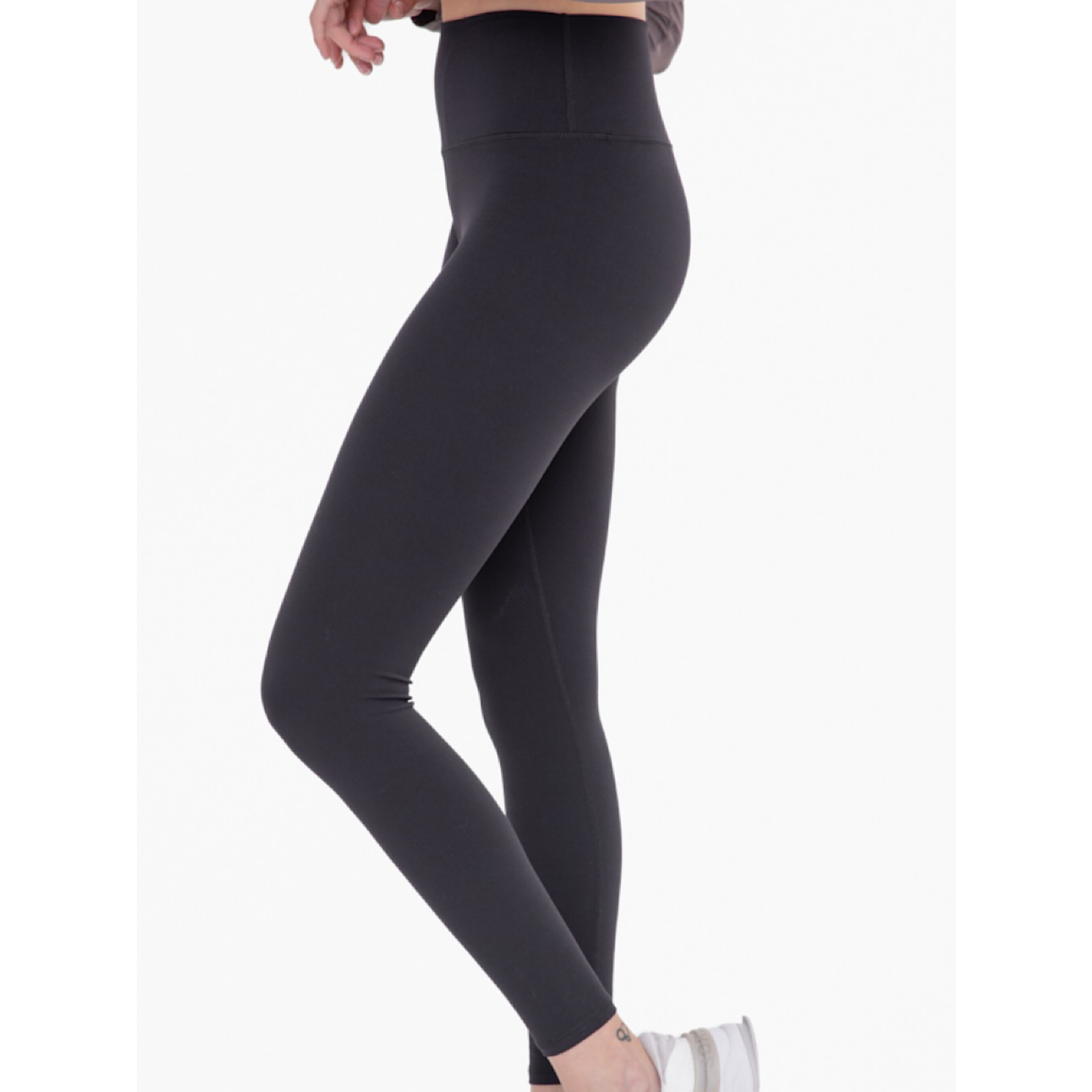 Black Manhattan Minimal High-Waist Leggings