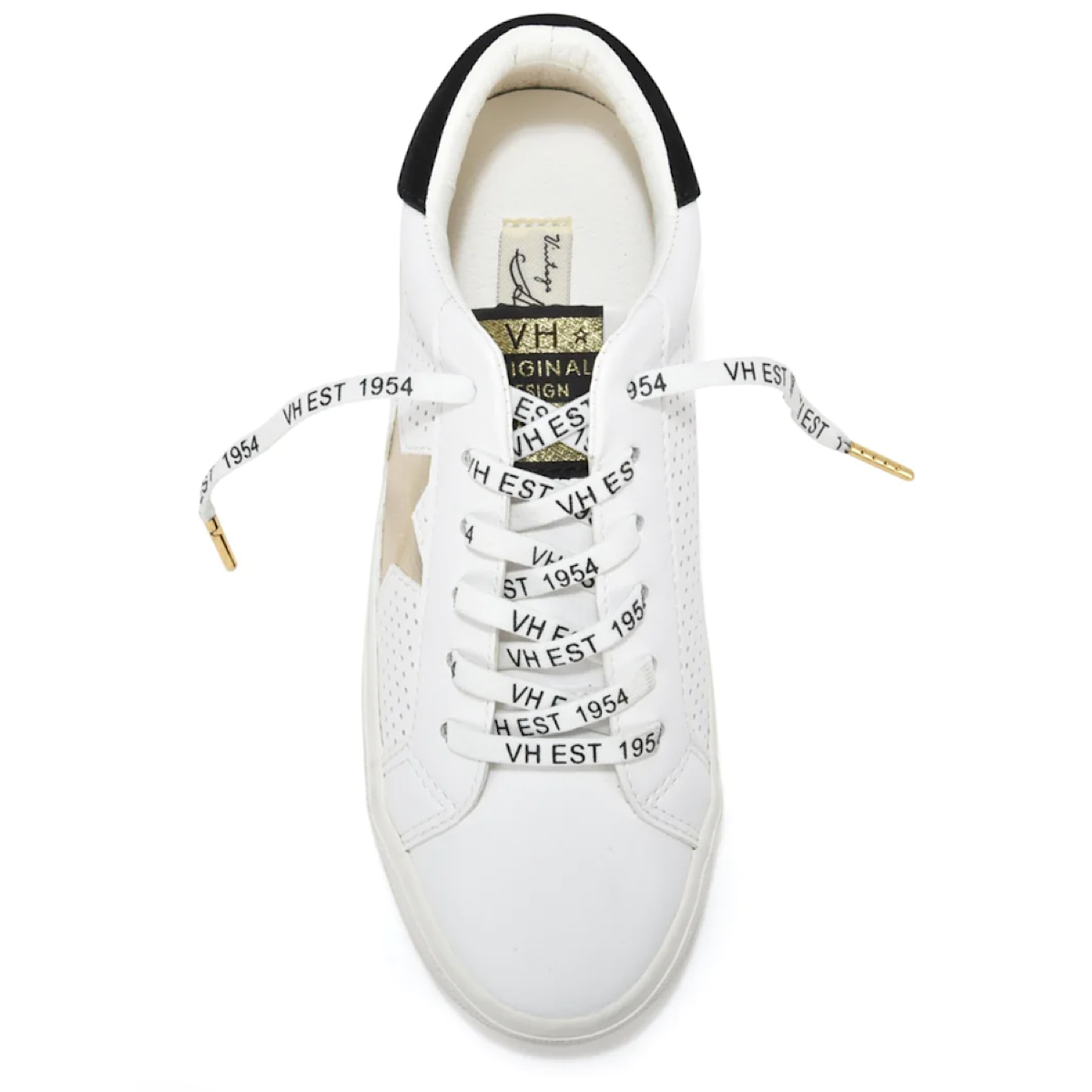 Vintage Havana Gadol Ro Dotted Sneaker with Metallic Gold Star Bb