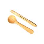 Bamboo Coffee Scoop & Bag Clip