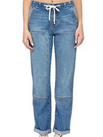 Mica Denim MICA MDP-G672M Deep Blue High Rise Utility BF Jogger