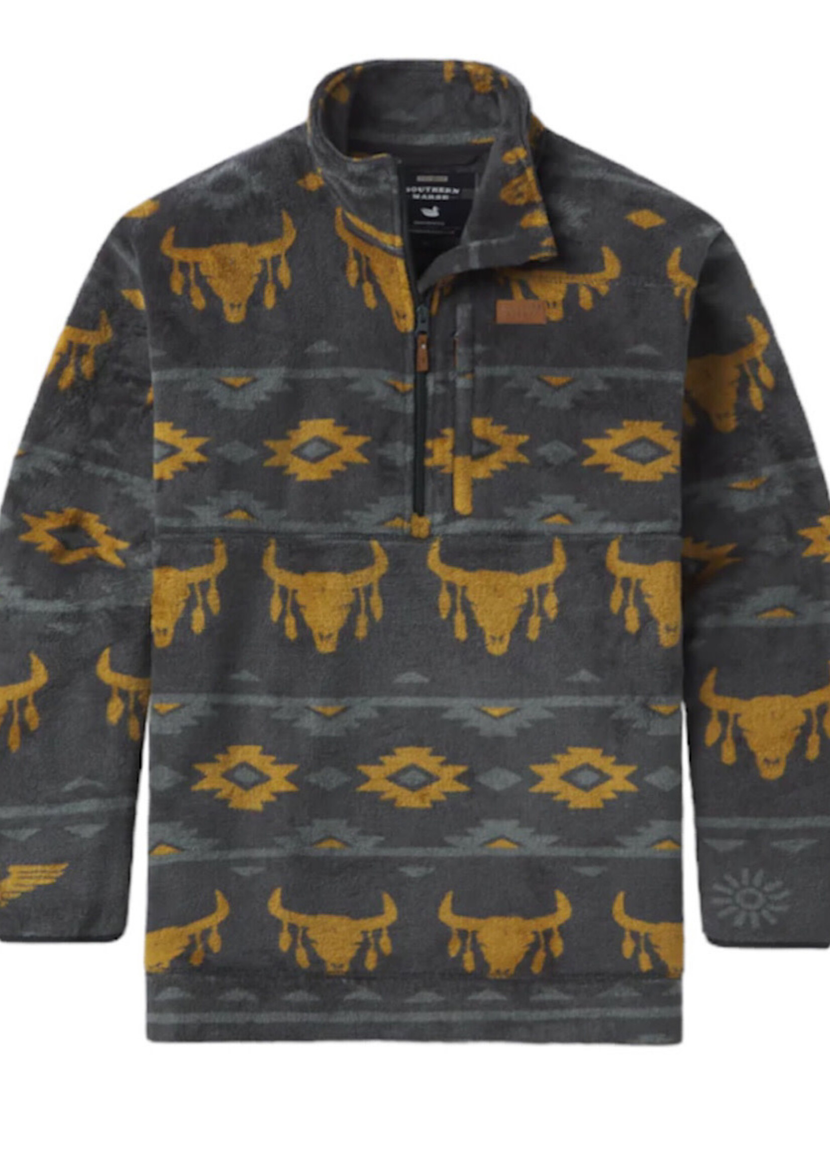 Southern Marsh Marfa Valley Fleece Pullover Slate