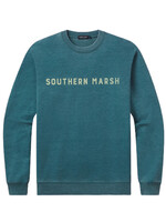 Southern Marsh Hatteras Seawash Sweatshirt Dark Green