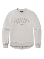 Southern Marsh Seawash Rally Round Bottom Sweatshirt Light Gray