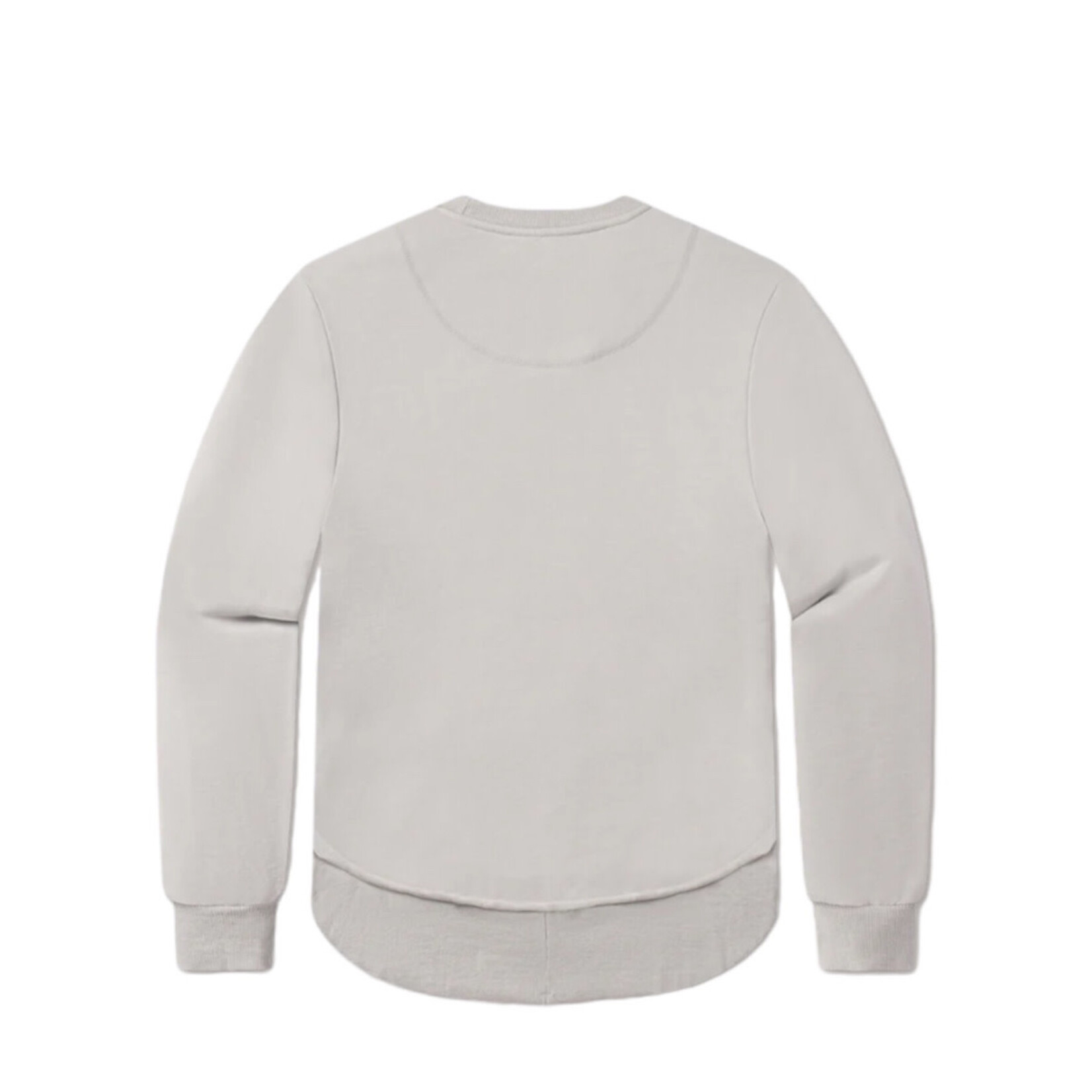 Southern Marsh Seawash Rally Round Bottom Sweatshirt Light Gray