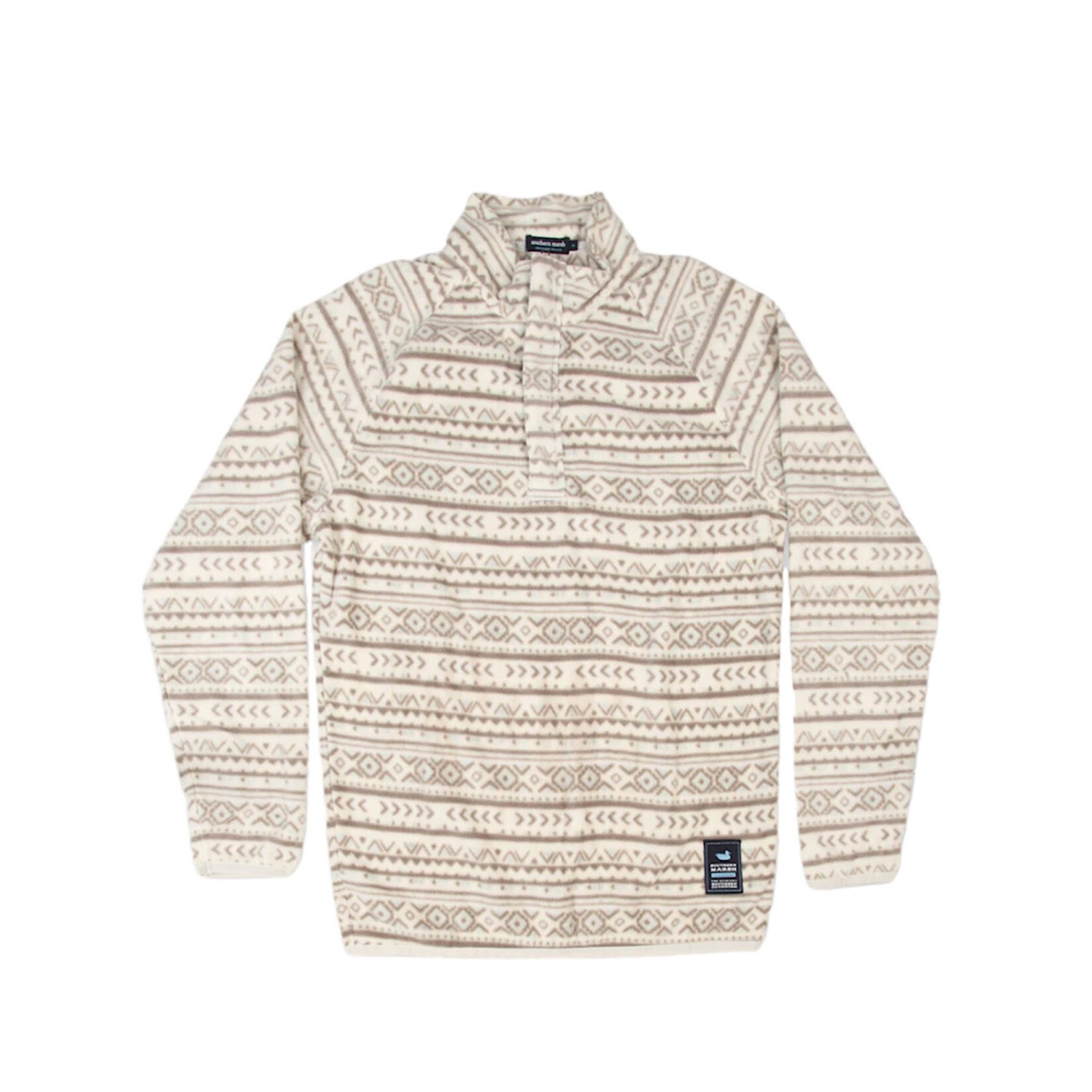 Southern Marsh Sierra Madre Pullover Burnt Taupe & Gray