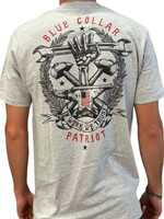 Howitzer Blue Collar Unite S/S Tee- Heather Grey