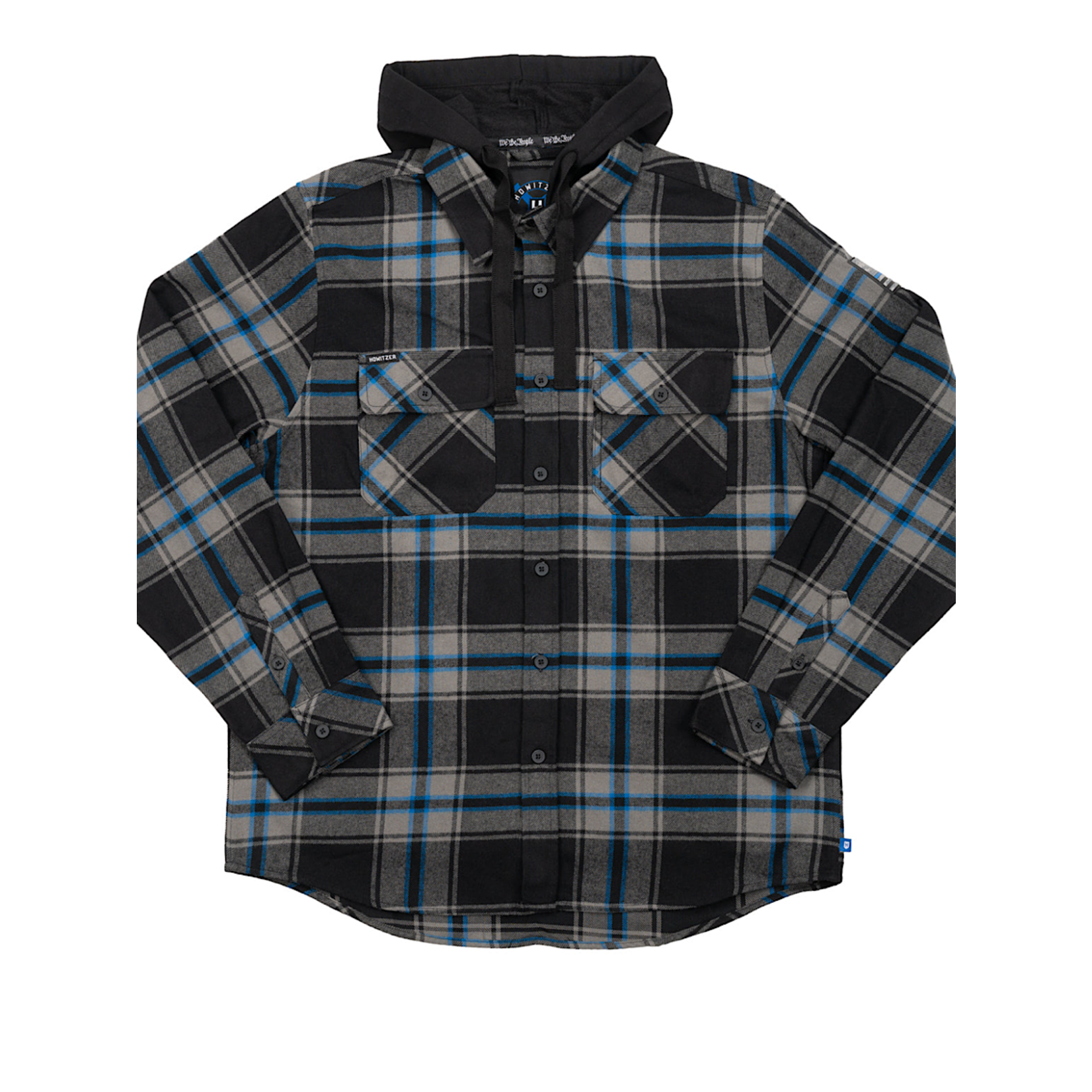 Howitzer Ypres L/S Flannel -Black