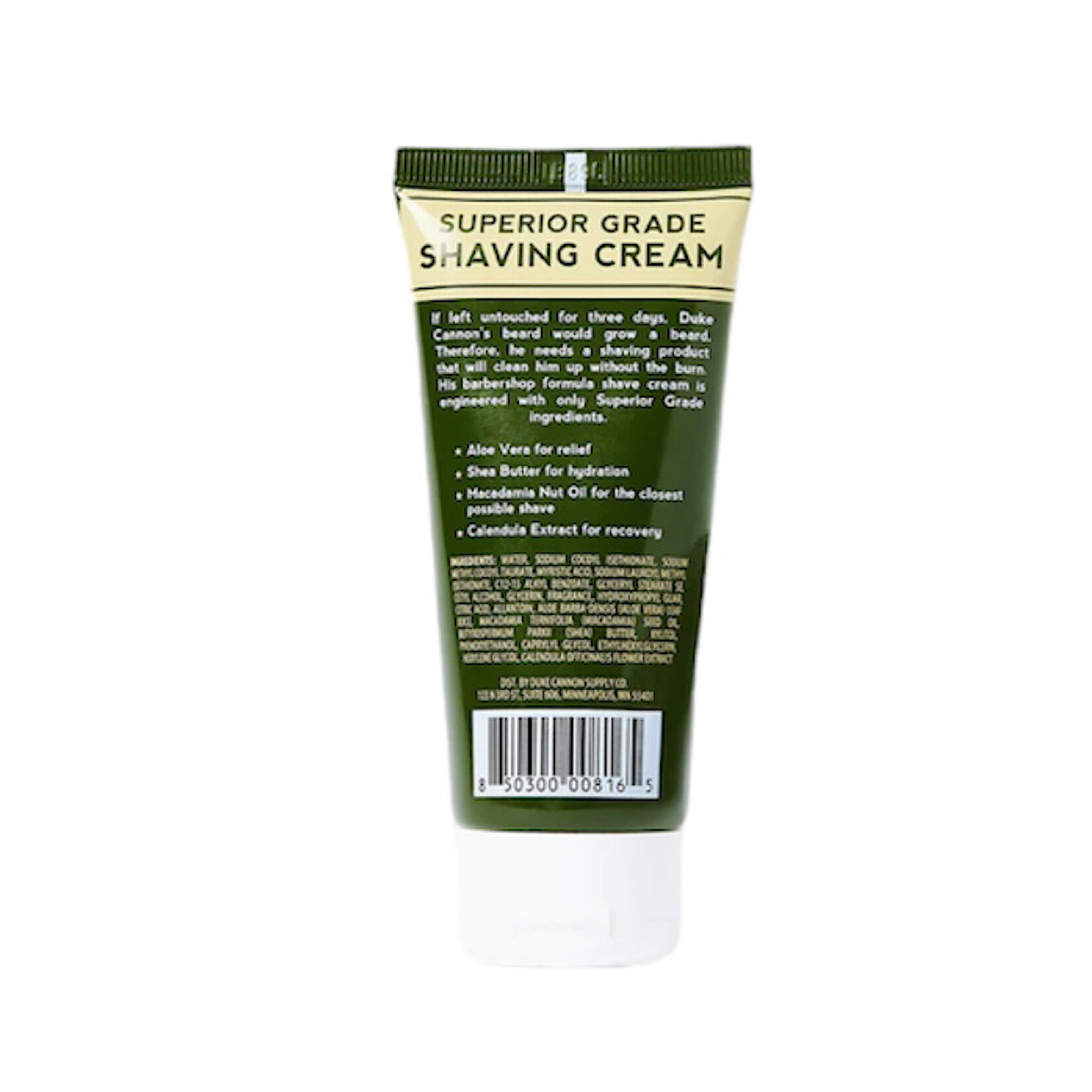 Duke Cannon Duke Cannon Travel Shaving Cream