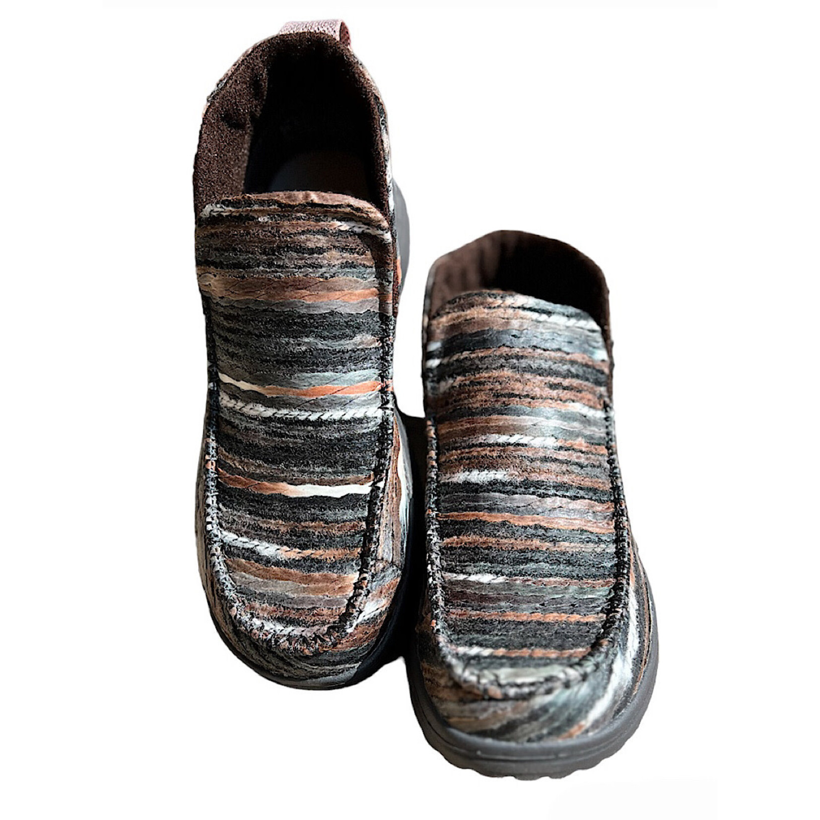 Hey Dude Hey Dude Denny Tie Dye Brown 10