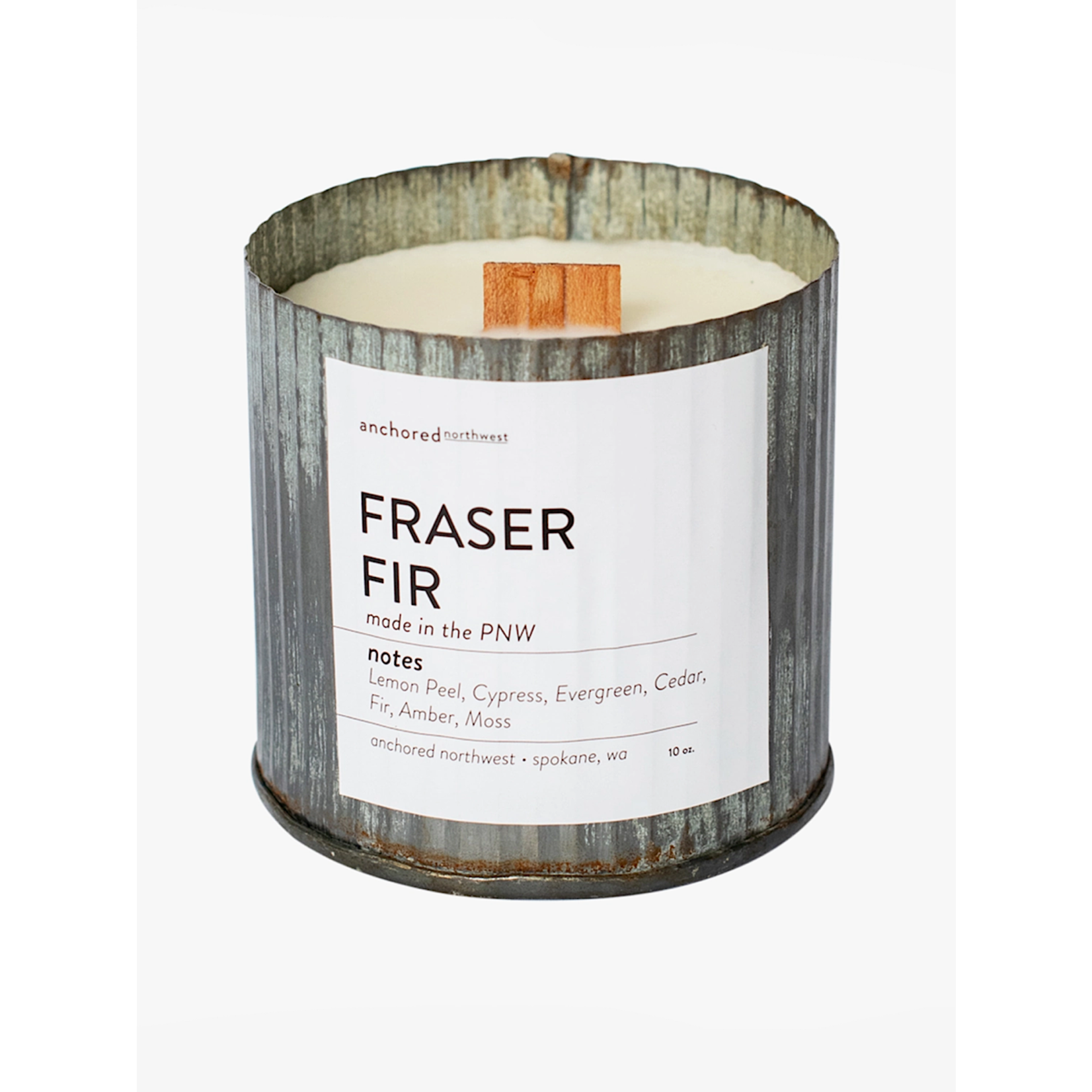 Wood Wick Rustic Farmhouse Soy Candle 10oz