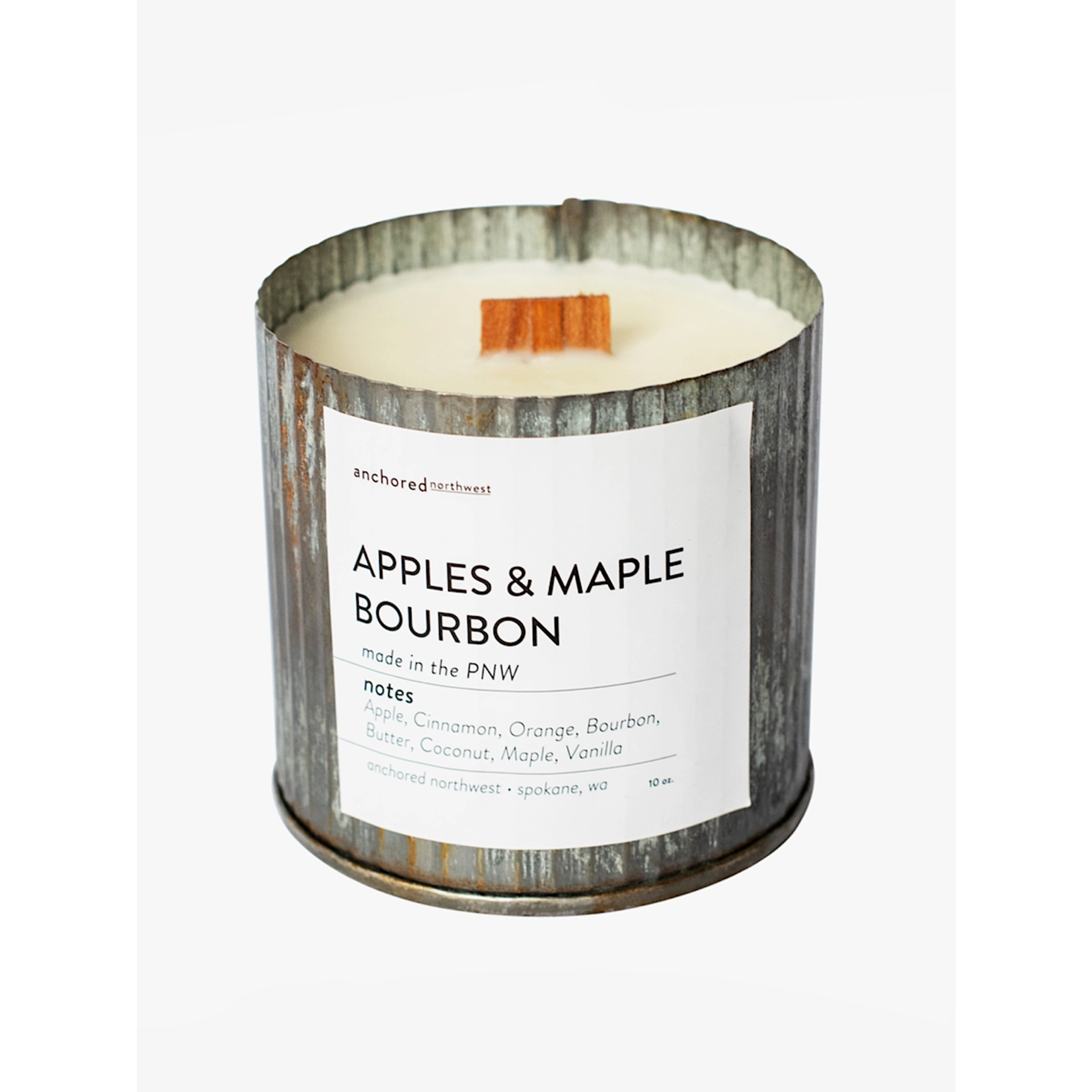 Wood Wick Rustic Farmhouse Soy Candle 10oz