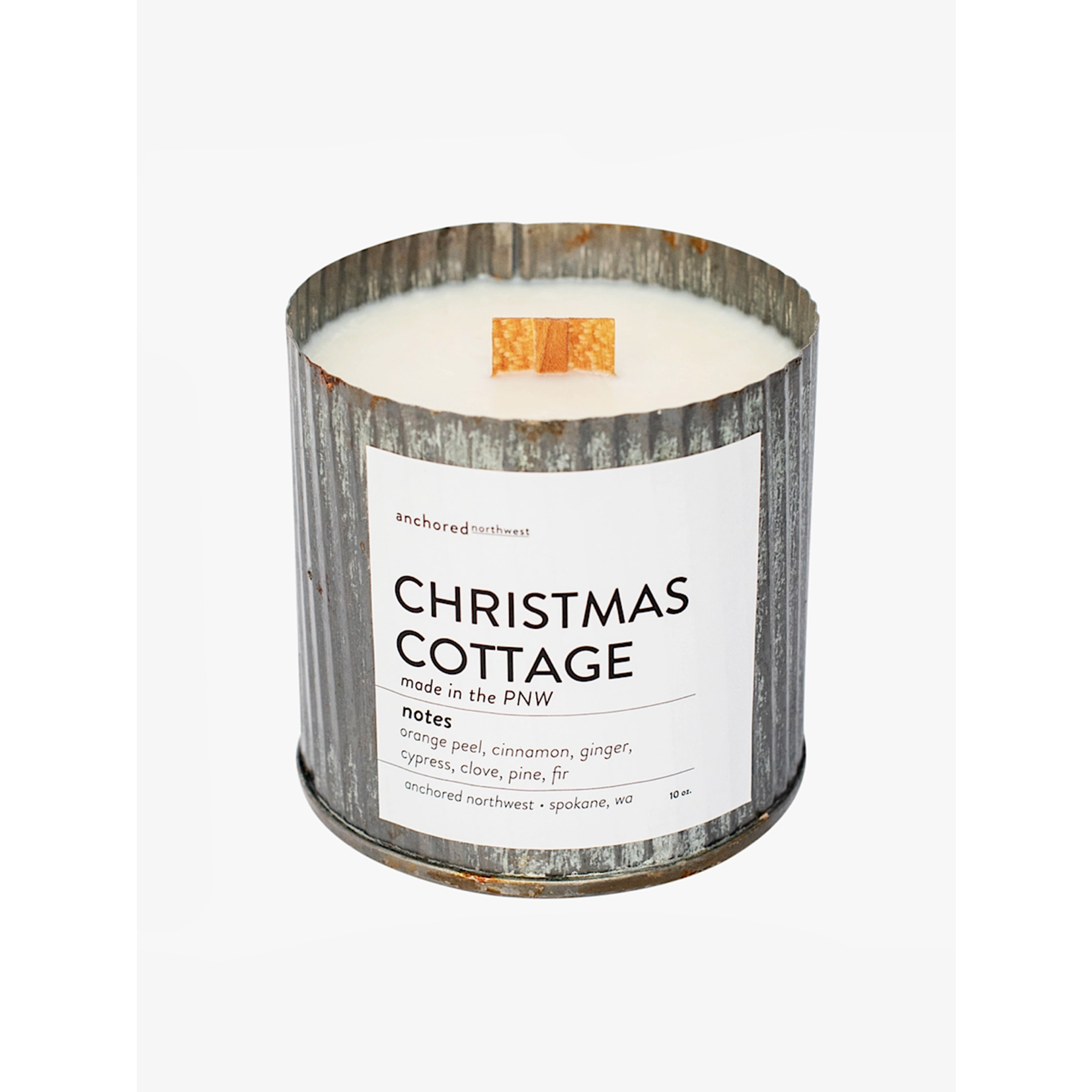 Wood Wick Rustic Farmhouse Soy Candle 10oz