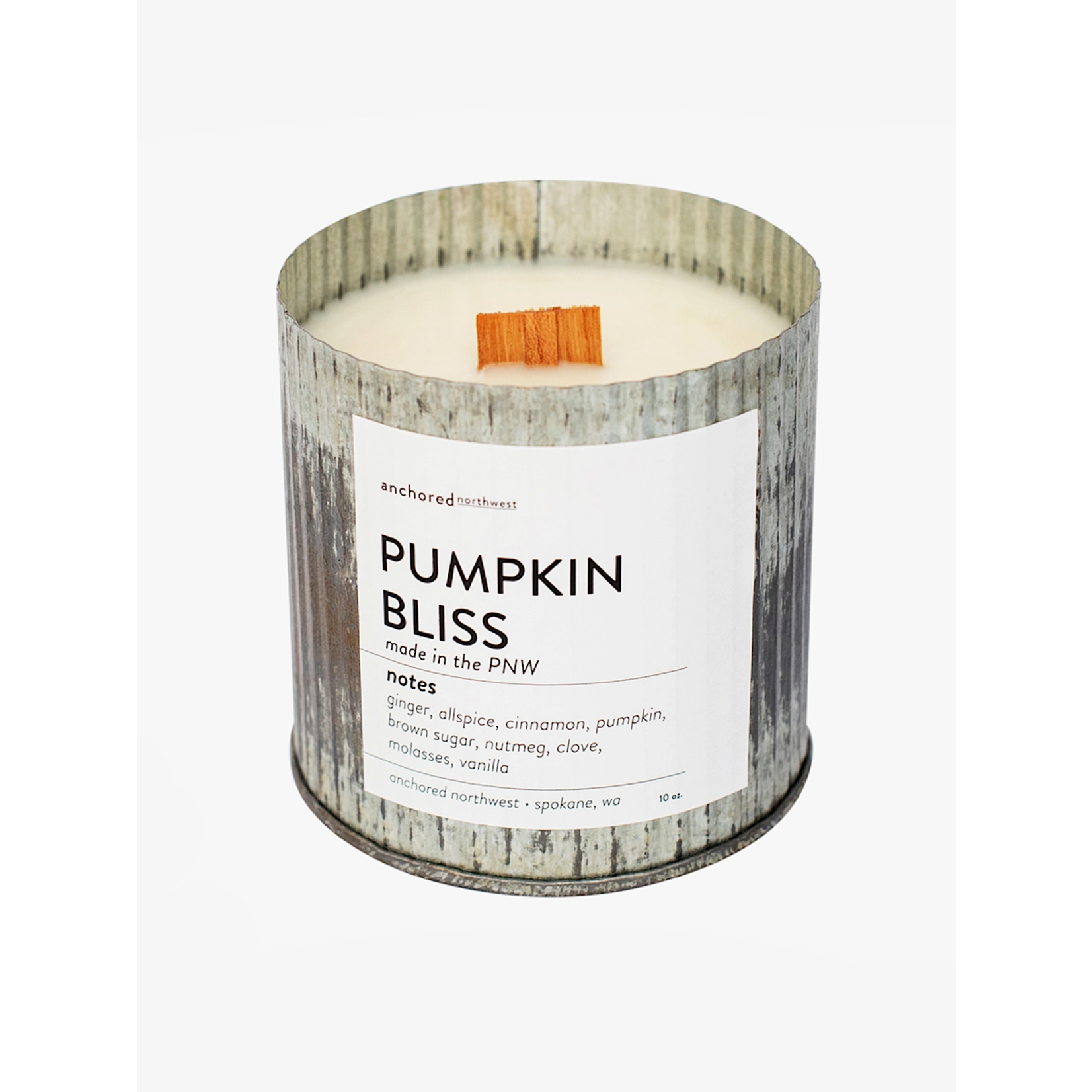 Wood Wick Rustic Farmhouse Soy Candle 10oz