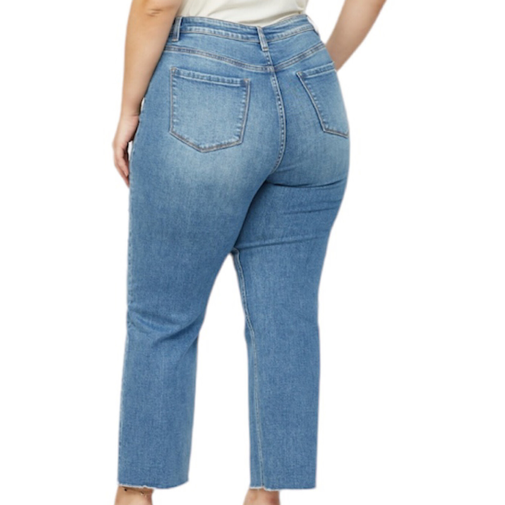 Mica Denim MICA MXP-T203 Aniello Super High Rise Straight Leg