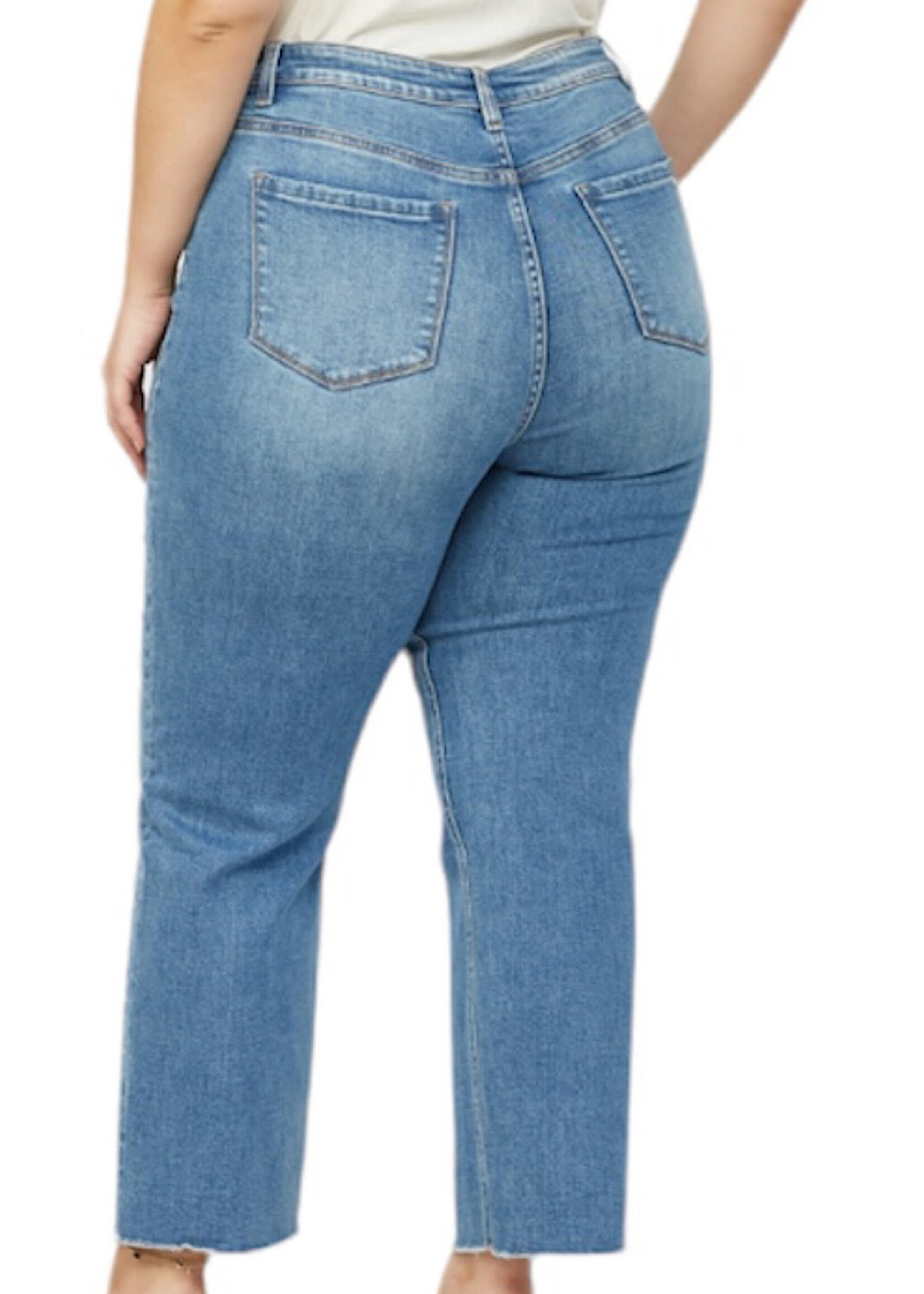 Mica Denim MICA MXP-T203 Aniello Super High Rise Straight Leg