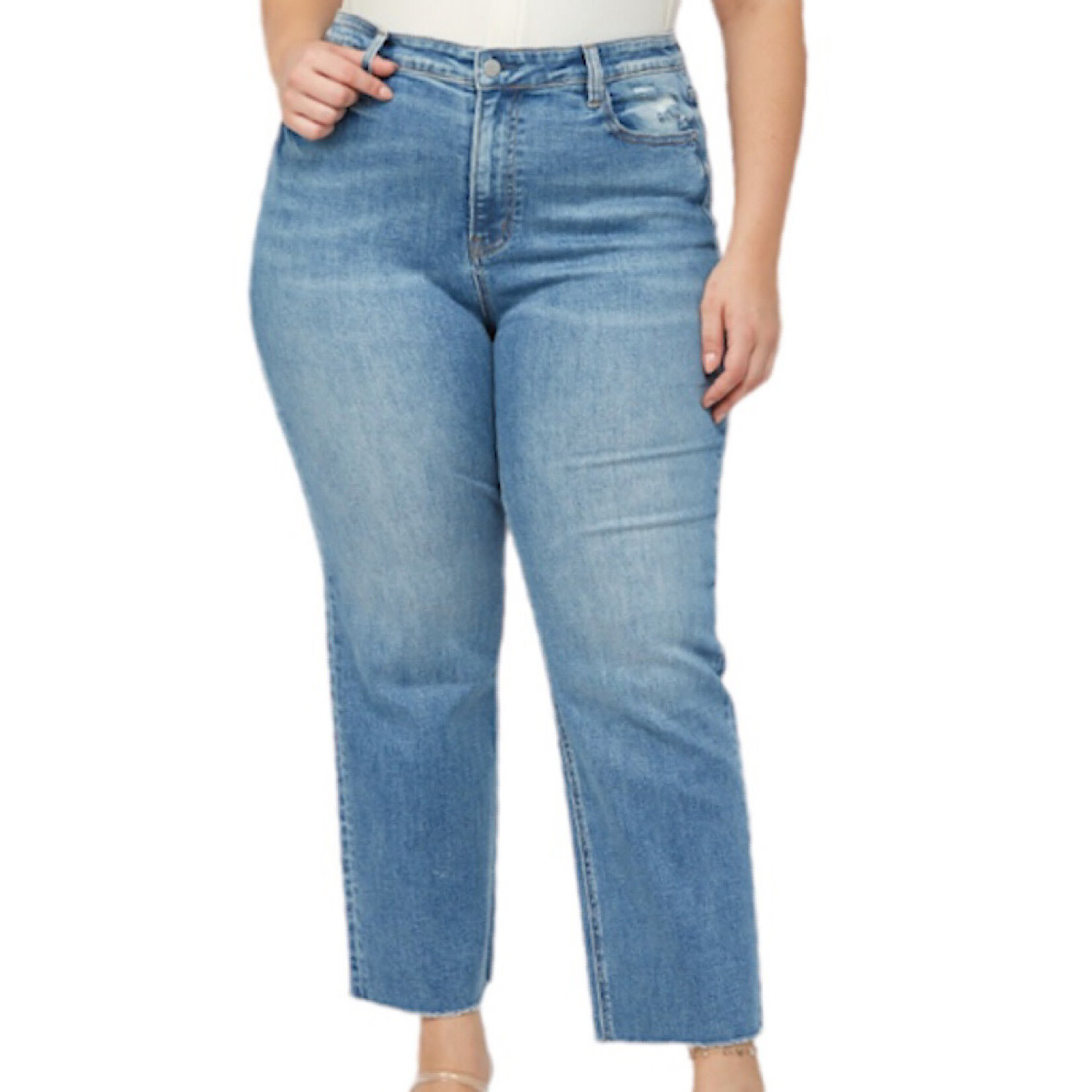 Mica Denim MICA MXP-T203 Aniello Super High Rise Straight Leg
