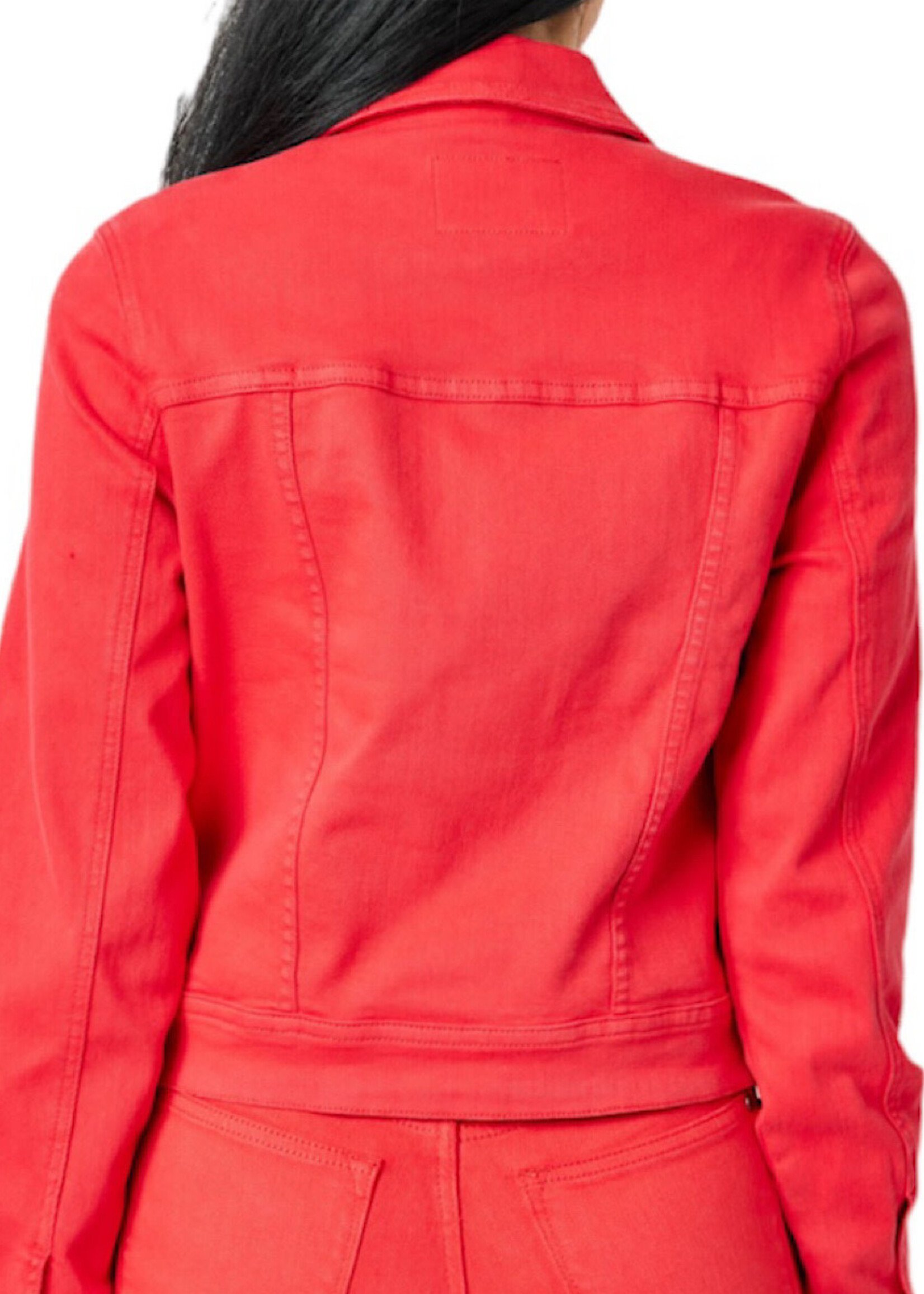 Judy Blue Judy Blue Red Garment Dyed Jacket JB7873
