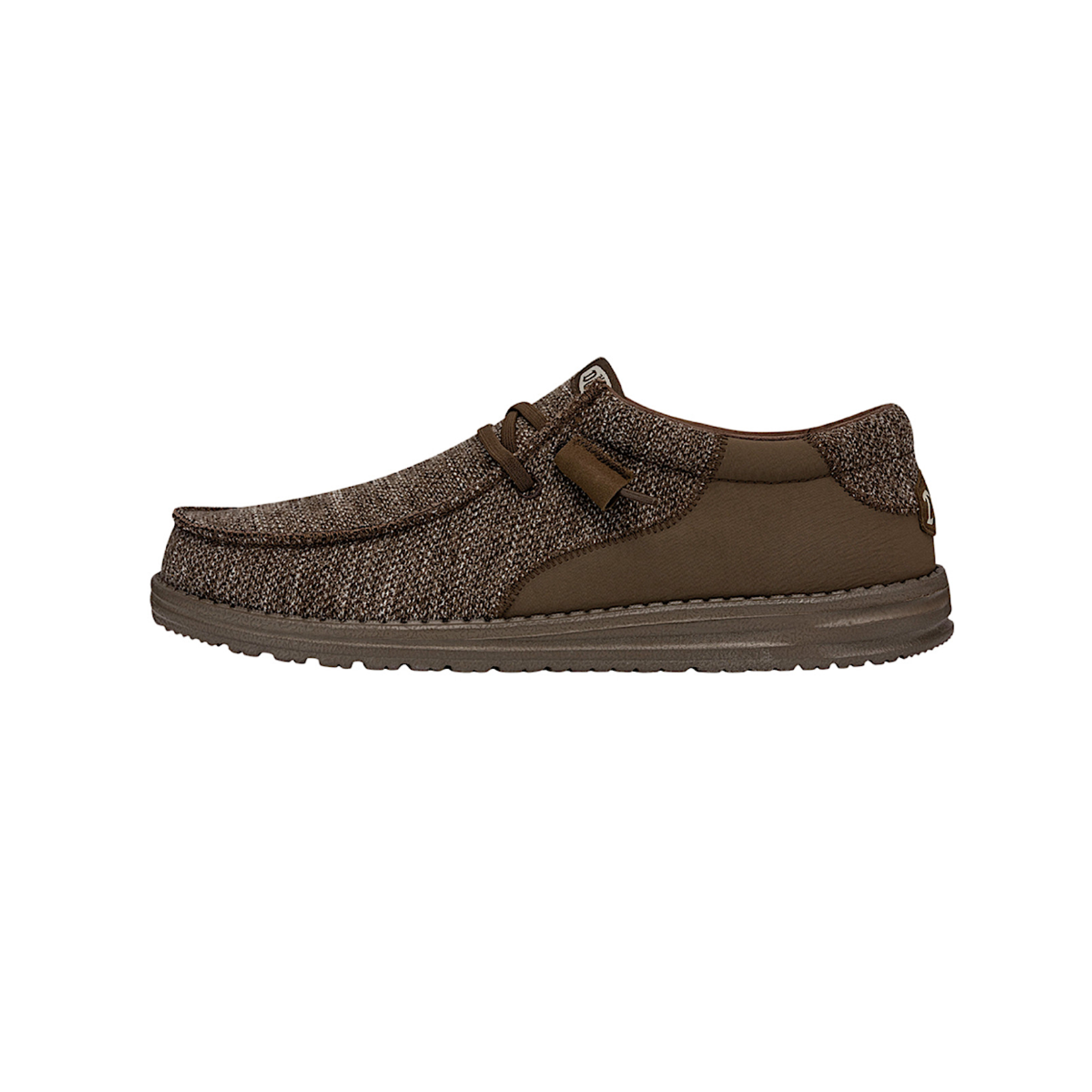 Hey Dude Hey Dude Wally Stitch Flecked Woven Brown
