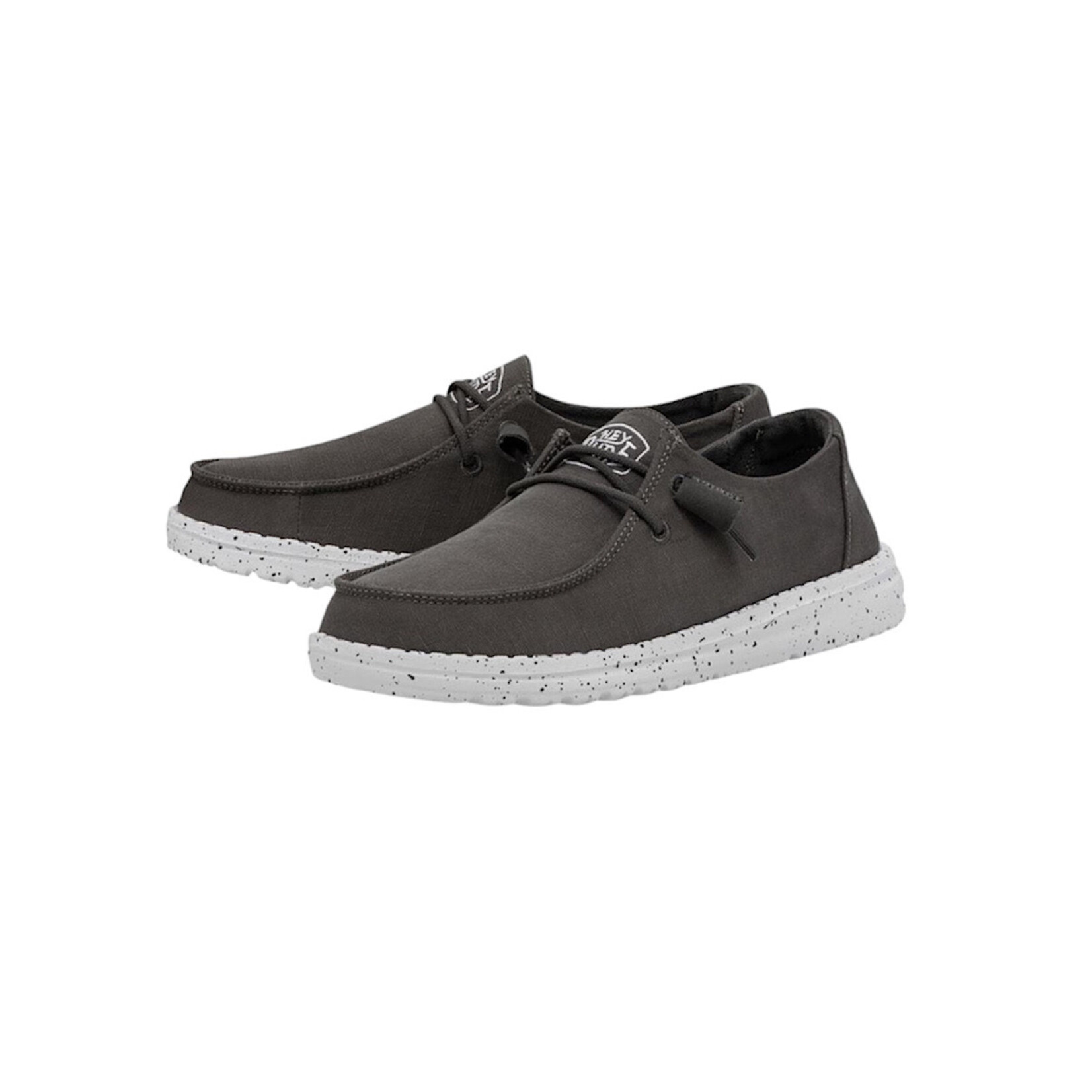 Hey Dude Hey Dude Wendy Slub Canvas Dark Grey