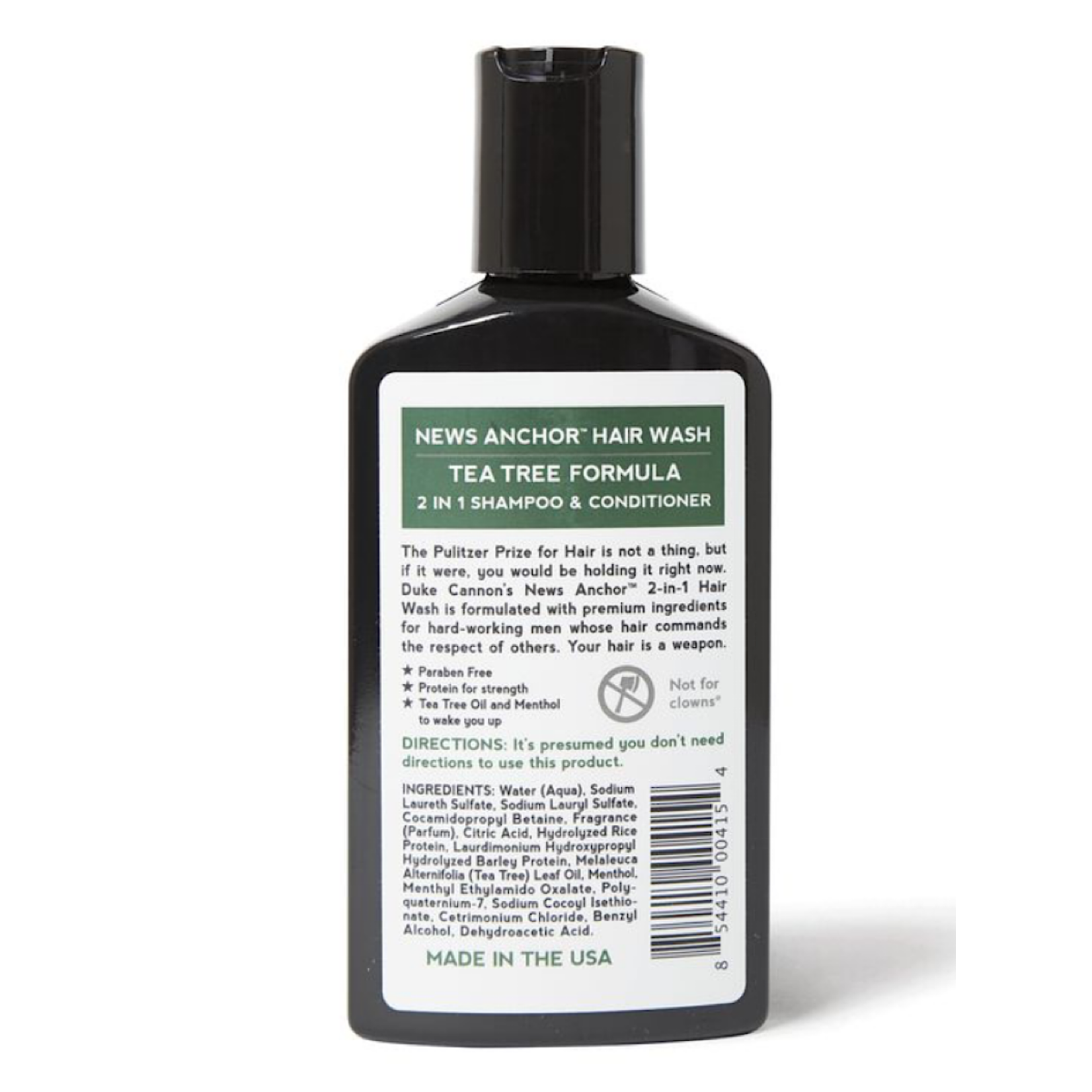 Duke Cannon Duke Cannon Shampoo & Conditioner - Tea Tree